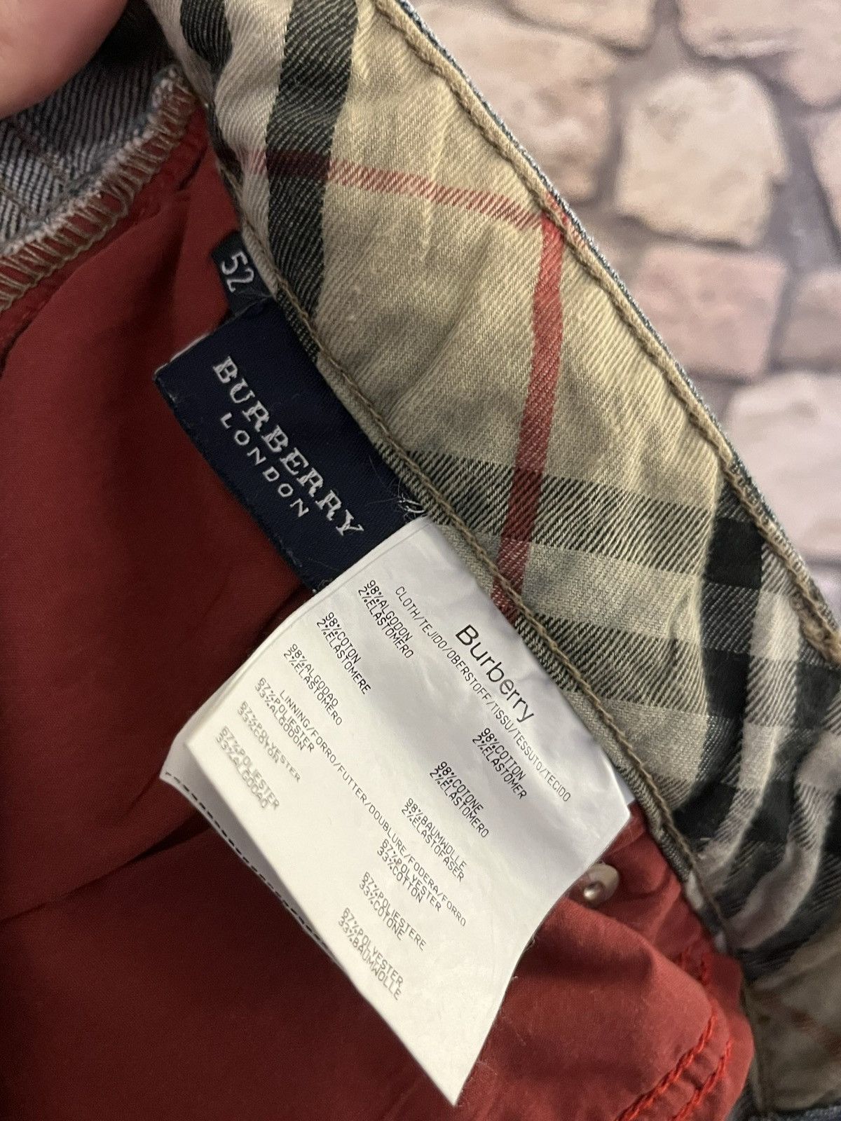 Burberry × Vintage Burberry Vintage Jeans Size US 36 / EU 52 - 5 Thumbnail