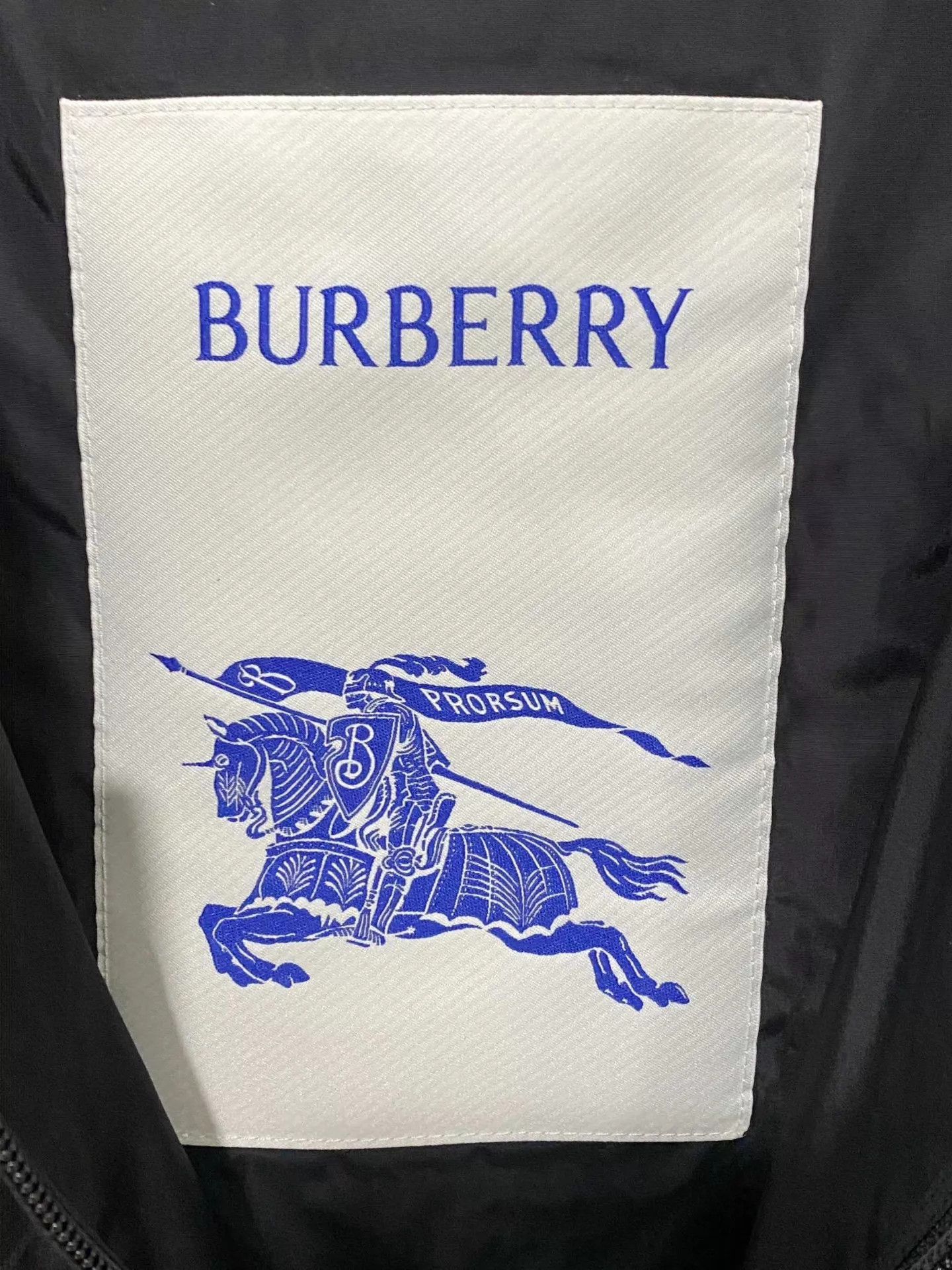 Burberry Burberry Black Horseferry Logo Shell Jacket XL Size US XL / EU 56 / 4 - 6 Thumbnail