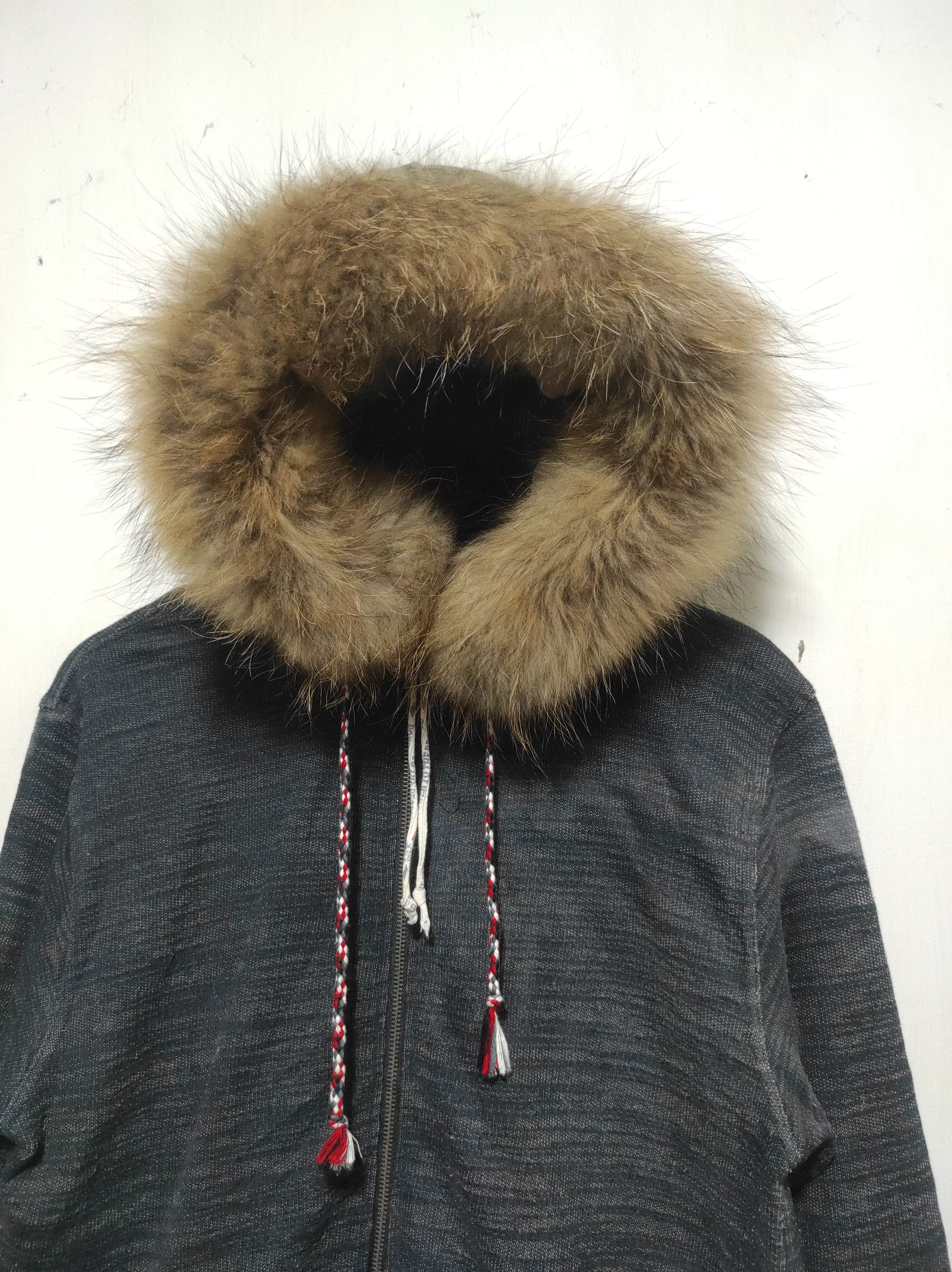 Hysteric Glamour POWER TO THE PEOPLE Zip Fur Hoodie IfSixWasNine LGB style Size US L / EU 52-54 / 3 - 3 Thumbnail