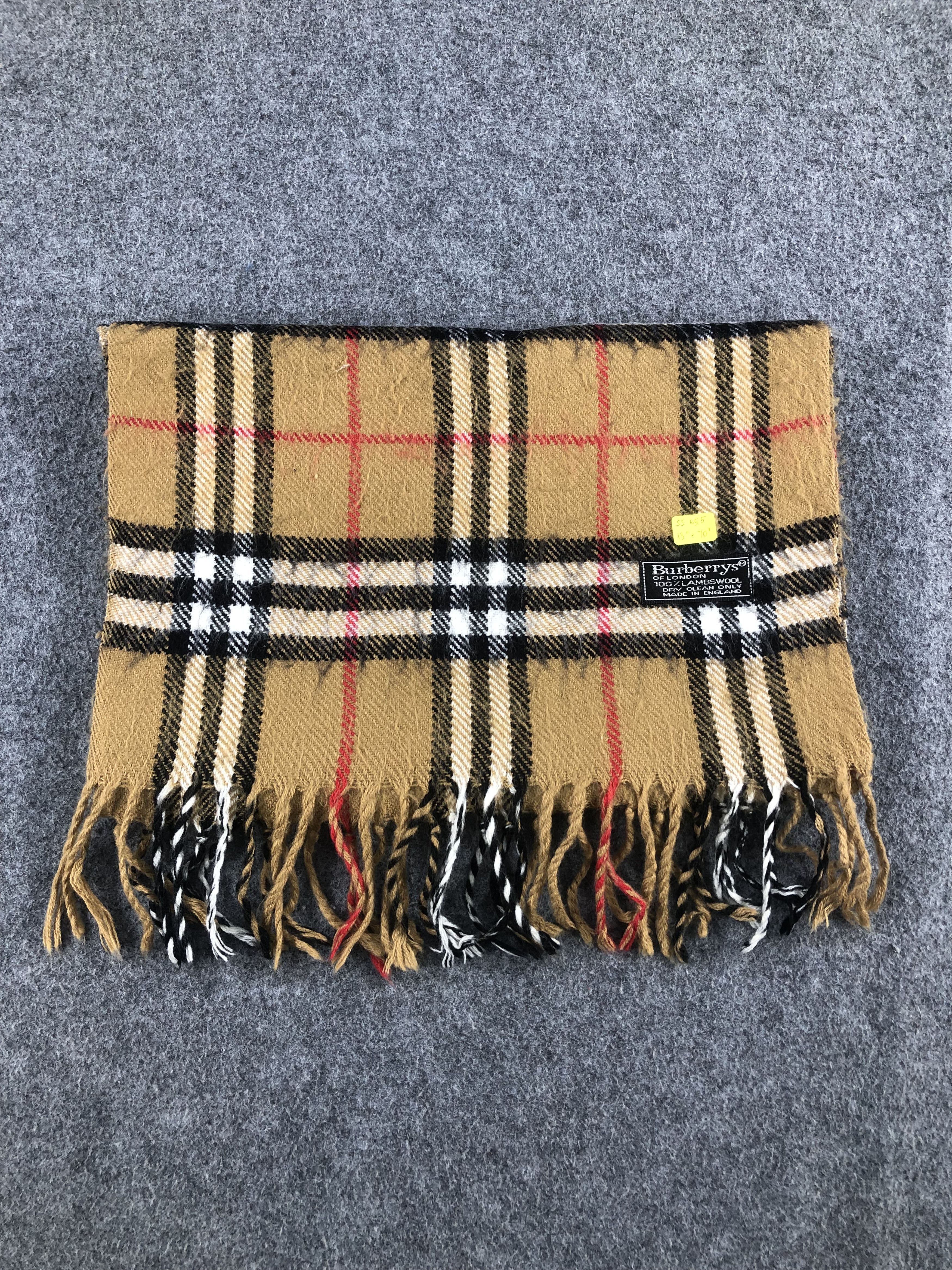 Burberry Burberry Nova Check Scarf / Muffler / Neckwear Size ONE SIZE - 6 Thumbnail
