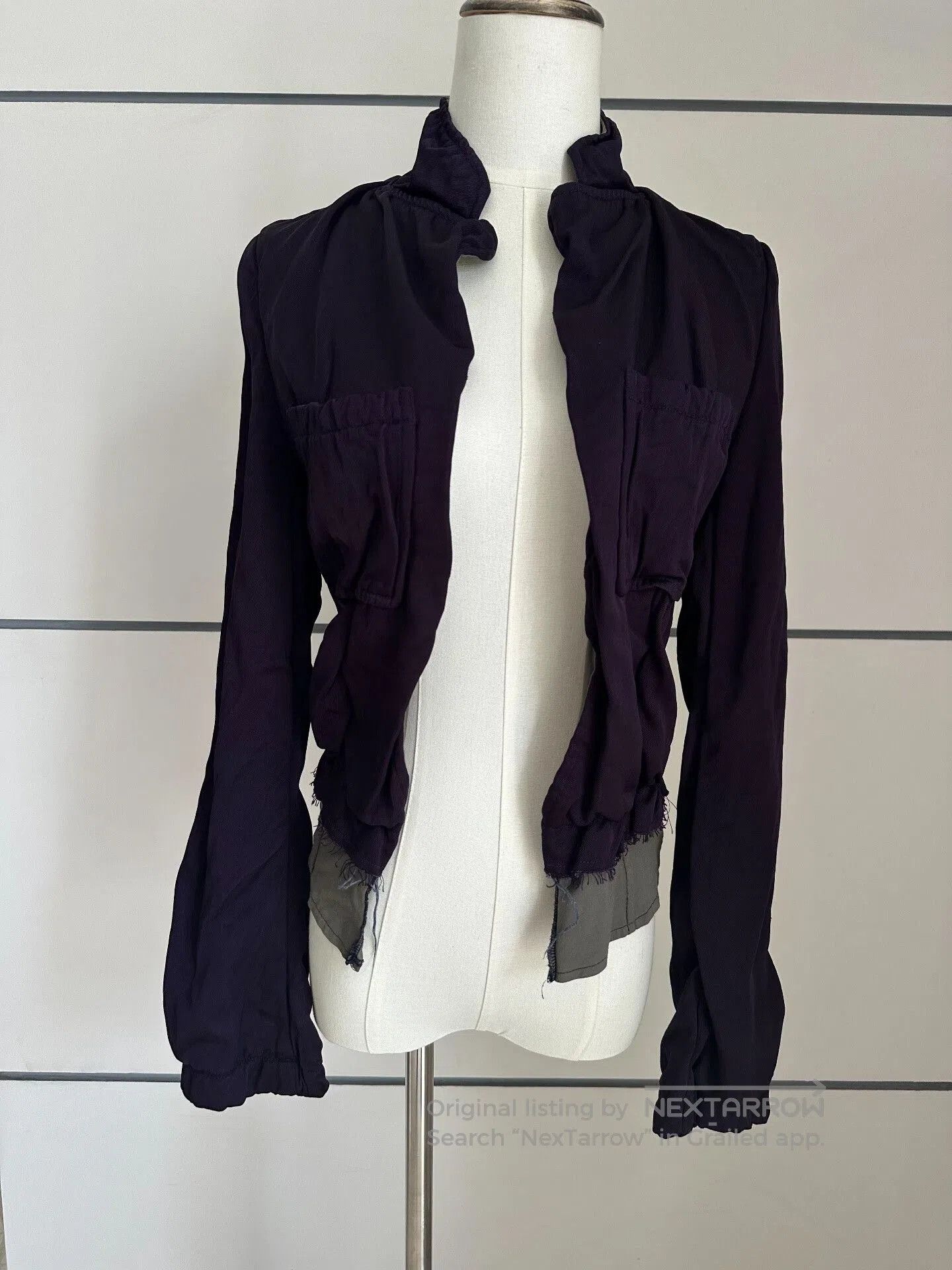 Comme des Garcons COMME DES GARCONS Layered Dyed Jacket. Size M / US 6-8 / IT 42-44 - 1 Thumbnail