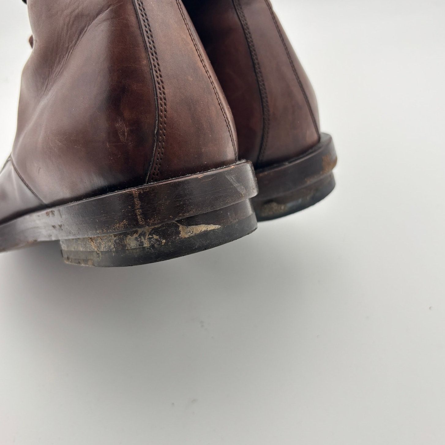 Gucci Gucci Officer Double Buckle Leather Military Boots Men's 11 Size US 11 / EU 44 - 12 Thumbnail
