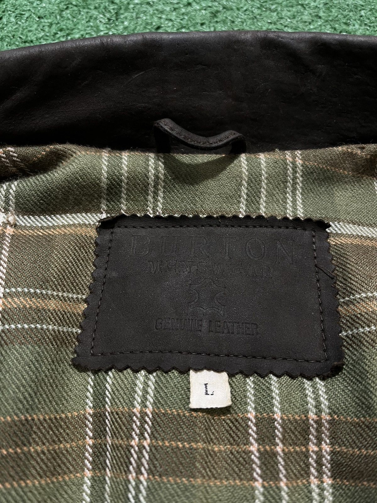 Leather × Vintage Real Leather Jacket Vintage Size US L / EU 52-54 / 3 - 6 Thumbnail