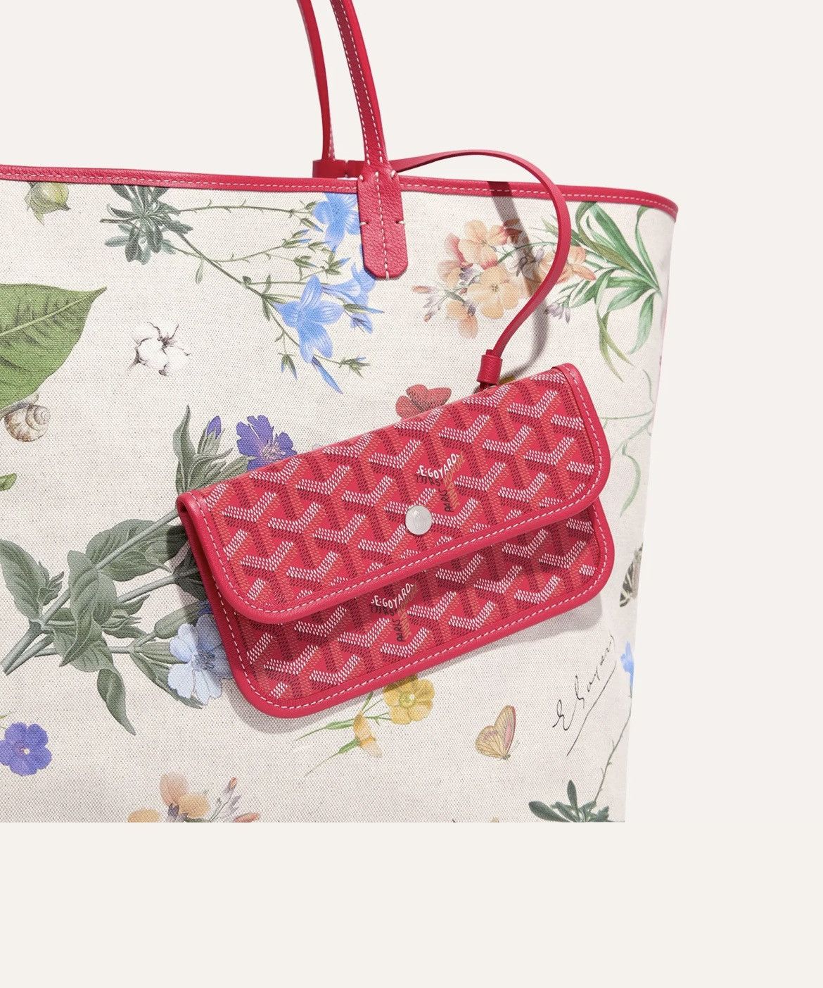 Goyard GOYARD Limited 2025 Saint Louis PM Bag Tote PINK FUCHSIA Size ONE SIZE - 3 Thumbnail