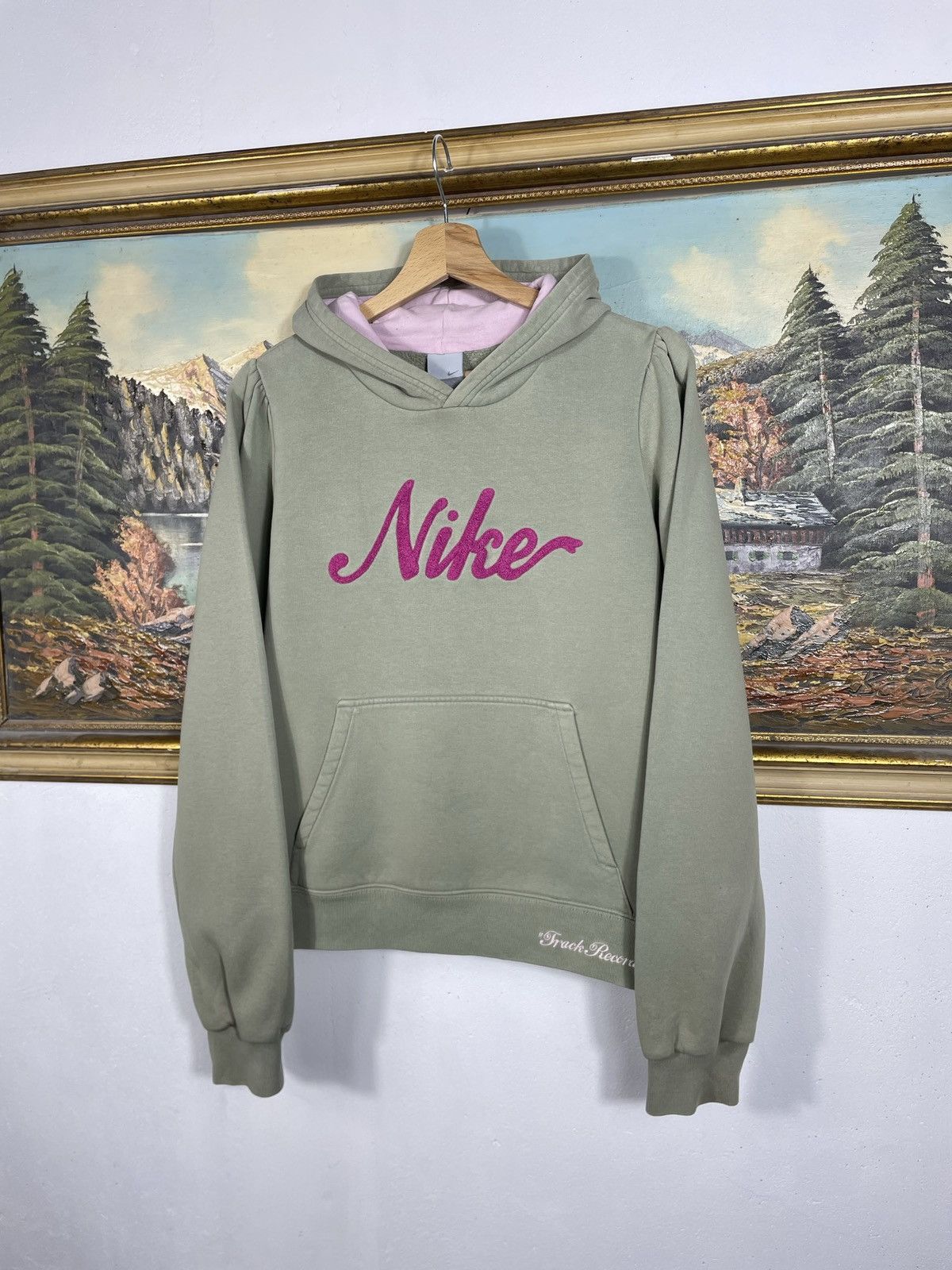 Nike × Vintage Nike Sweatshirt Baggy Loose Skate Hiphop Rap Retro 00s Swag Size S / US 4 / IT 40 - 2 Thumbnail