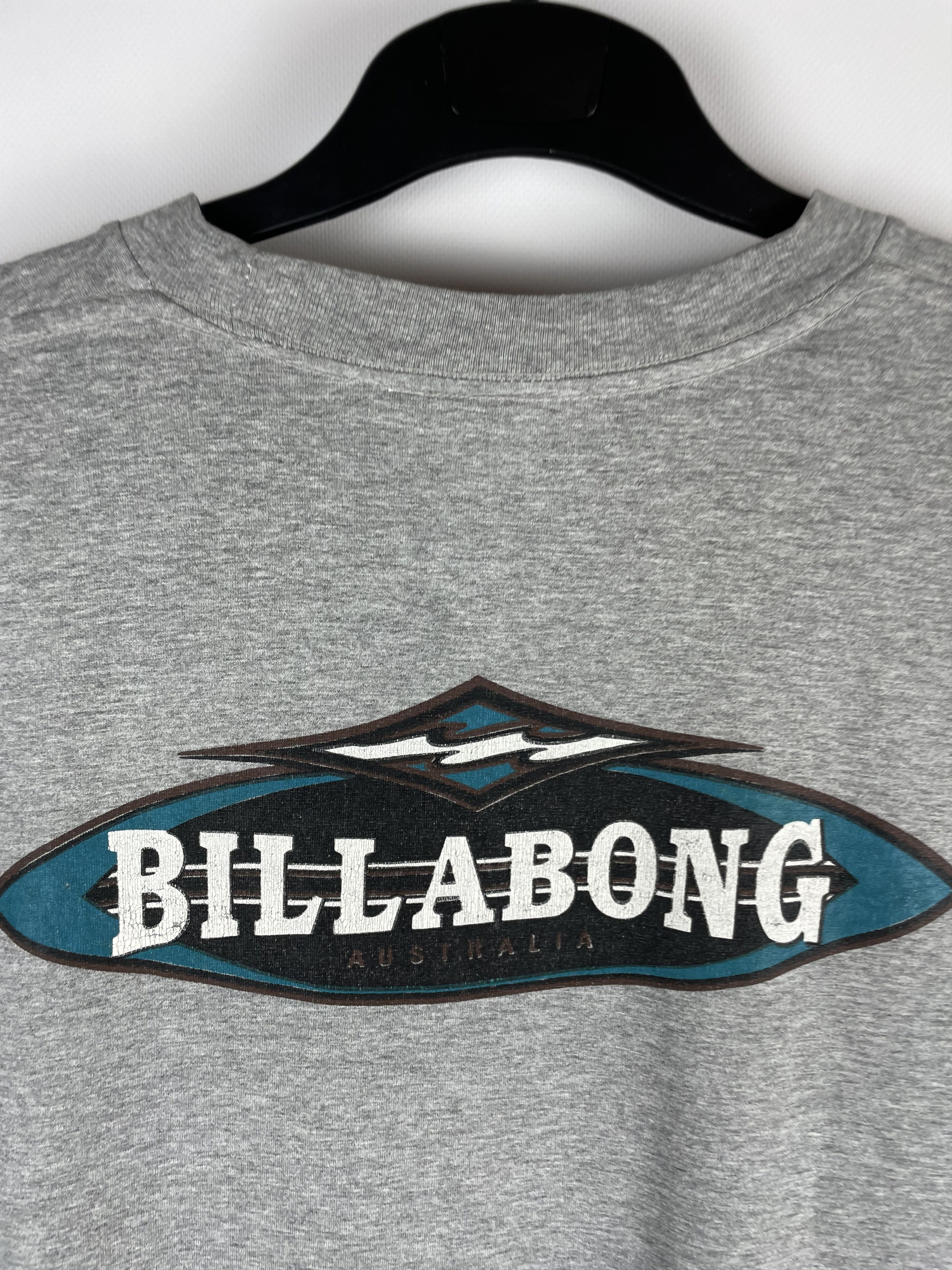 Billabong Vintage BillaBong T-Shirt TEE Big Logo Size US XXL / EU 58 / 5 - 4 Thumbnail