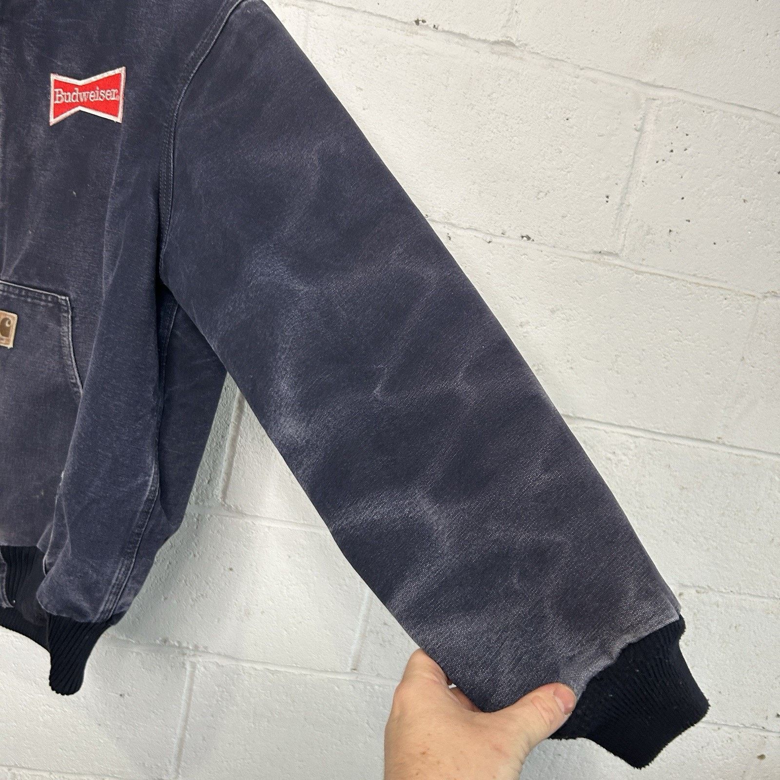 Carhartt Vintage Carhartt Hooded Active Jacket “Midnight Blue” J130 Size US L / EU 52-54 / 3 - 8 Thumbnail