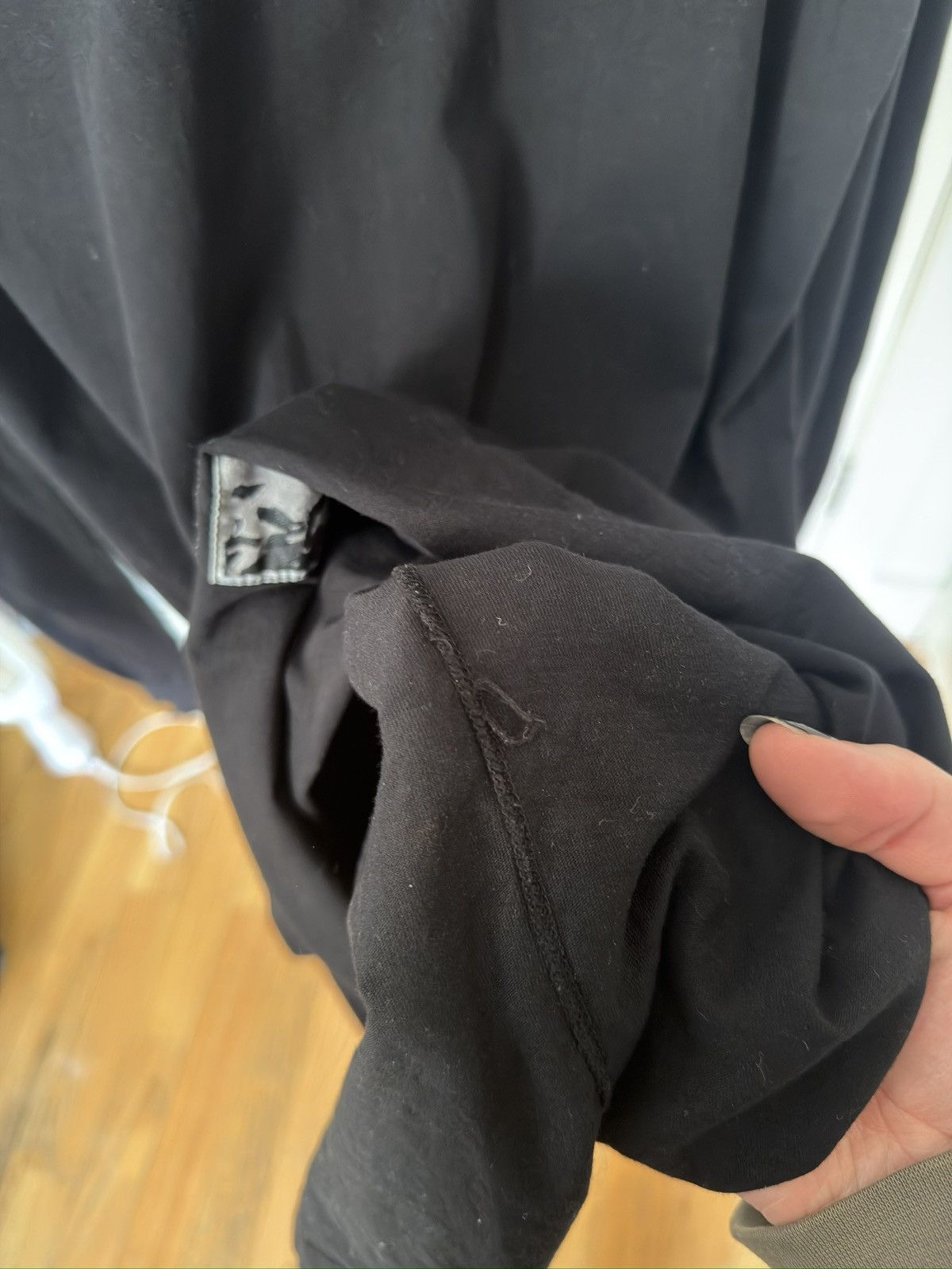Rick Owens Drkshdw FW18 Patch Longsleeve Size US S / EU 44-46 / 1 - 6 Thumbnail