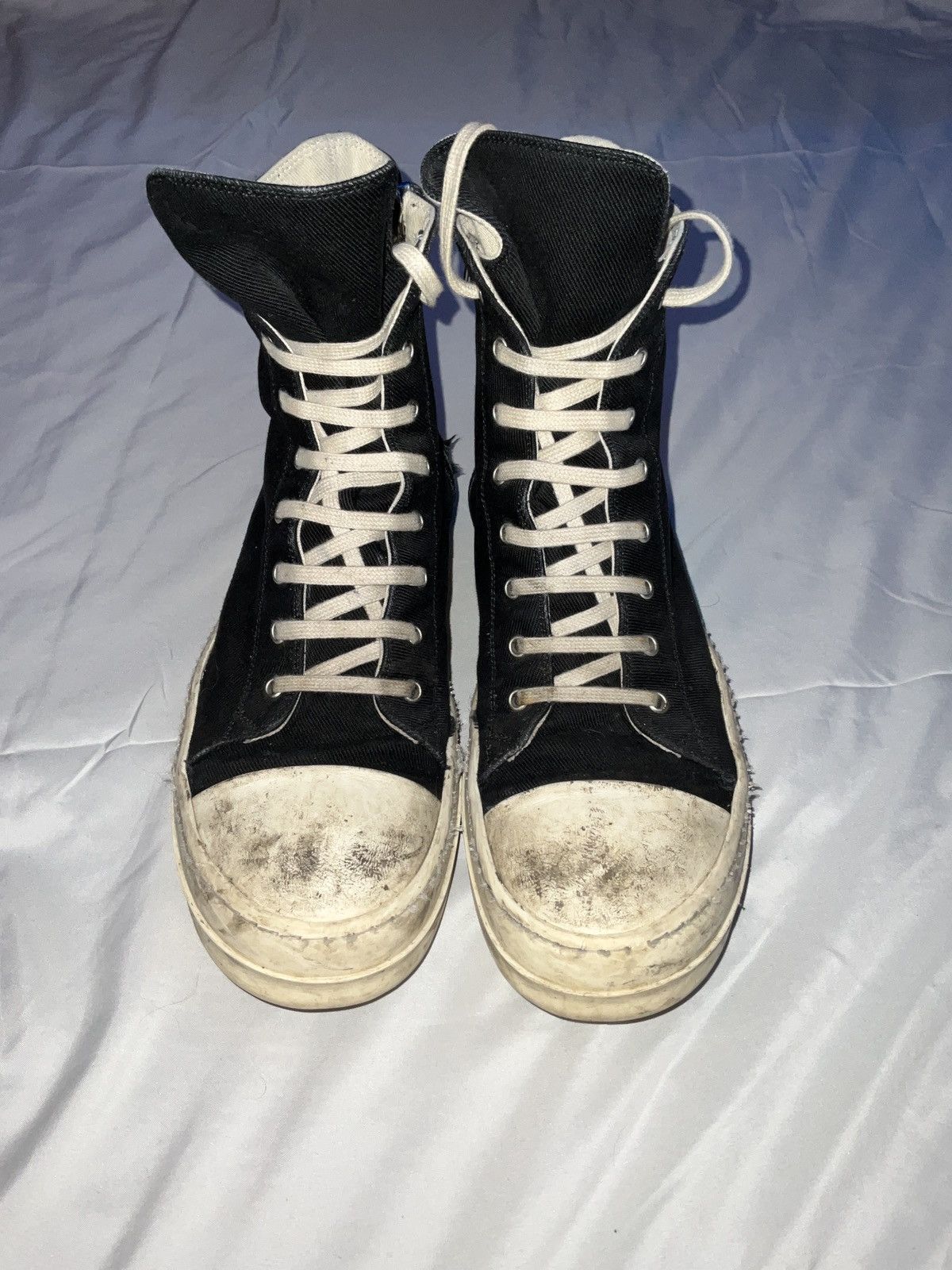 Designer × Rick Owens × Rick Owens Drkshdw Drkshdw High Top Rickowens Ramona Size US 11 / EU 44 - 1 Thumbnail