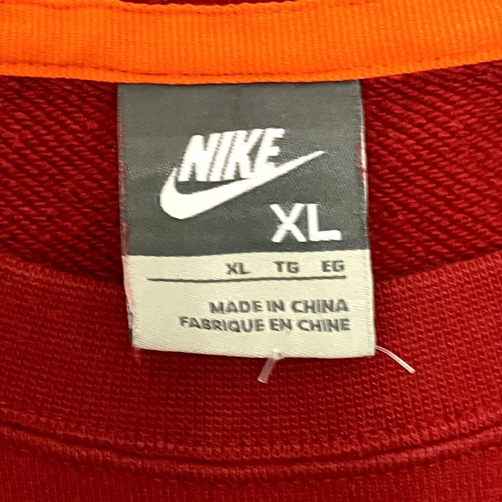 Nike Nike Waffle Racer Sweatshirt Womens XL Red Big Logo Spellout Crewneck Size XL / US 12-14 / IT 48-50 - 3 Thumbnail