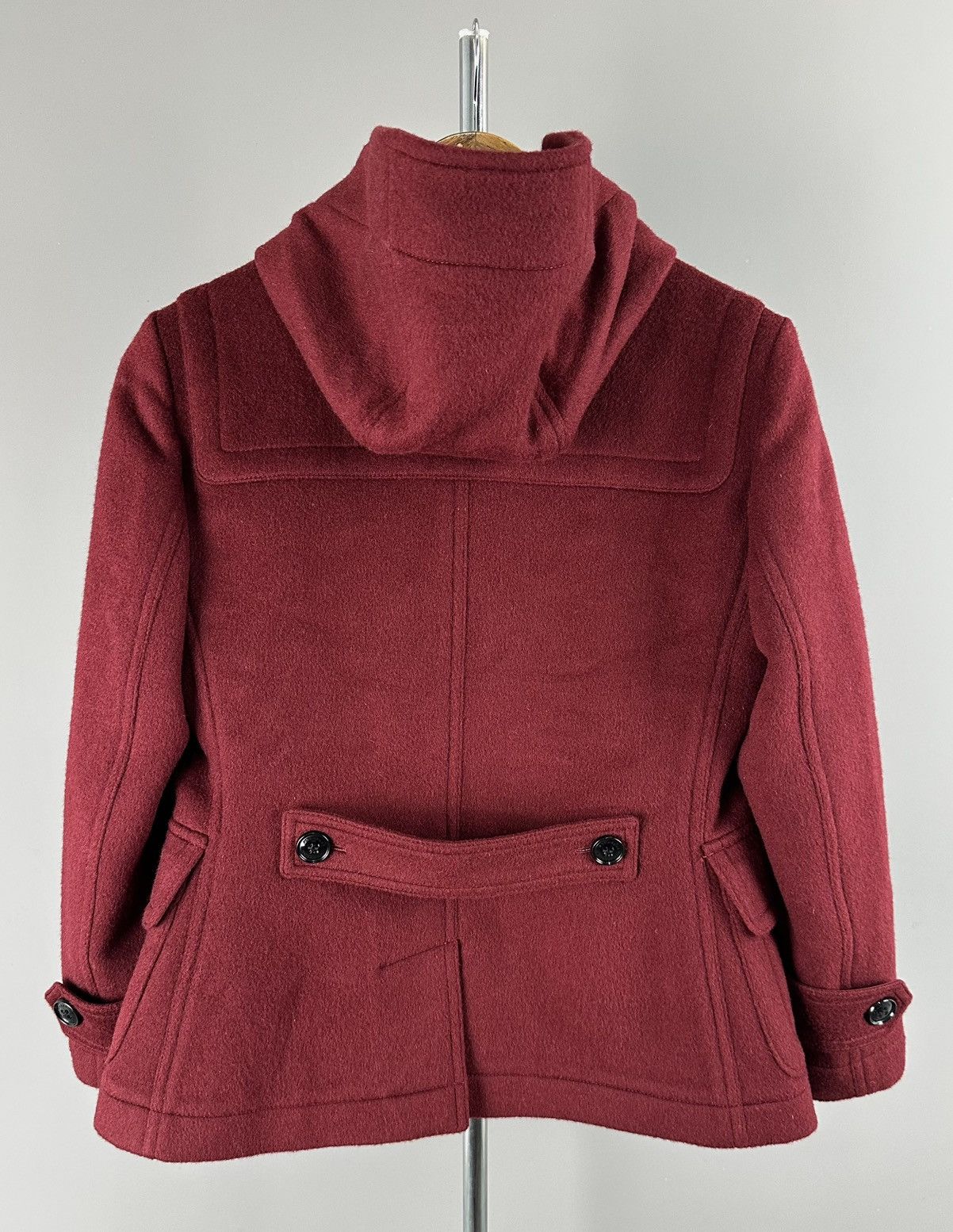 Burberry Burberry - Wool Short Black Well Duffle Coat Size XS / US 0-2 / IT 36-38 - 8 Thumbnail