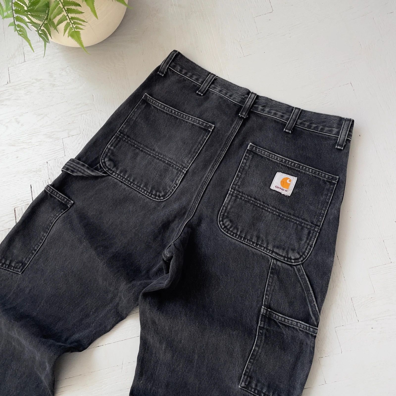 Carhartt Carhartt WIP Double Knee Carpenter Denim Pant Size US 30 / EU 46 - 2 Thumbnail