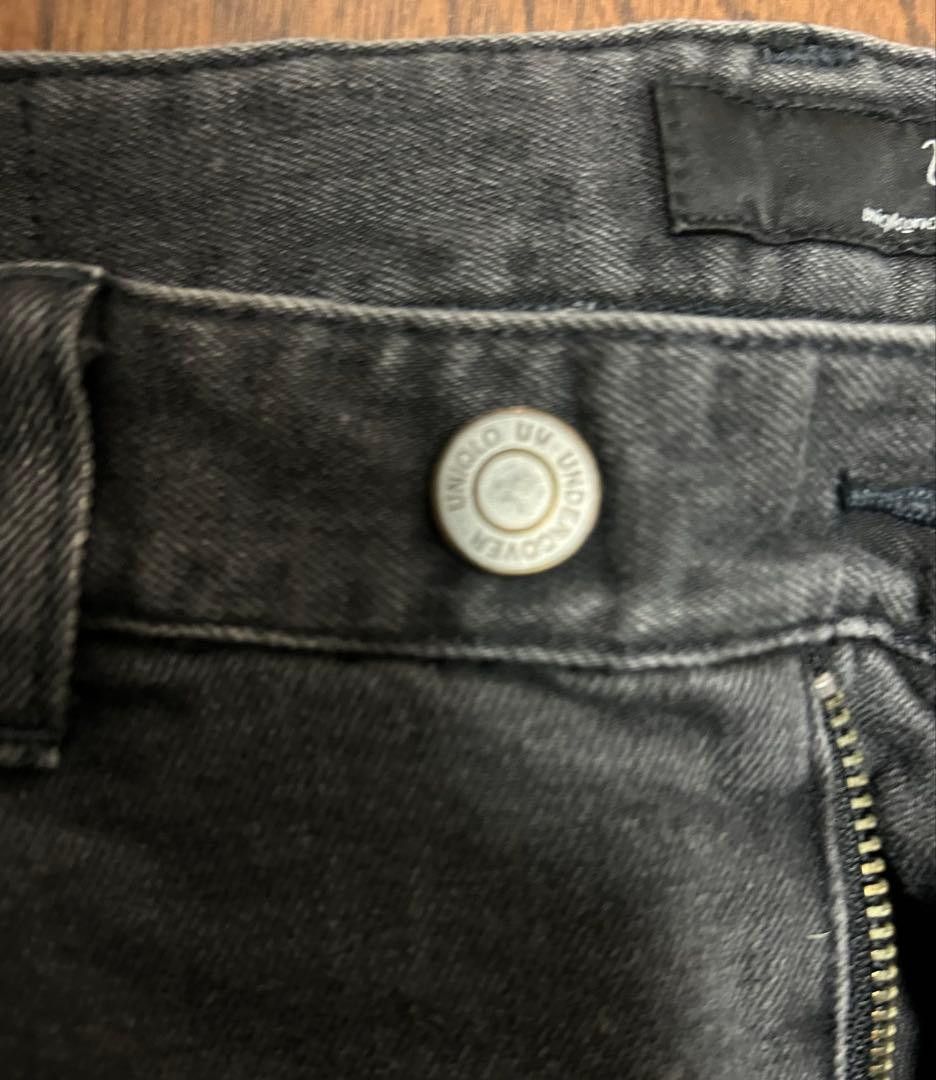 Undercover × Uniqlo UNIQLO x UNDERCOVER Early Denim Pants Black 33 Size US 33 - 6 Thumbnail