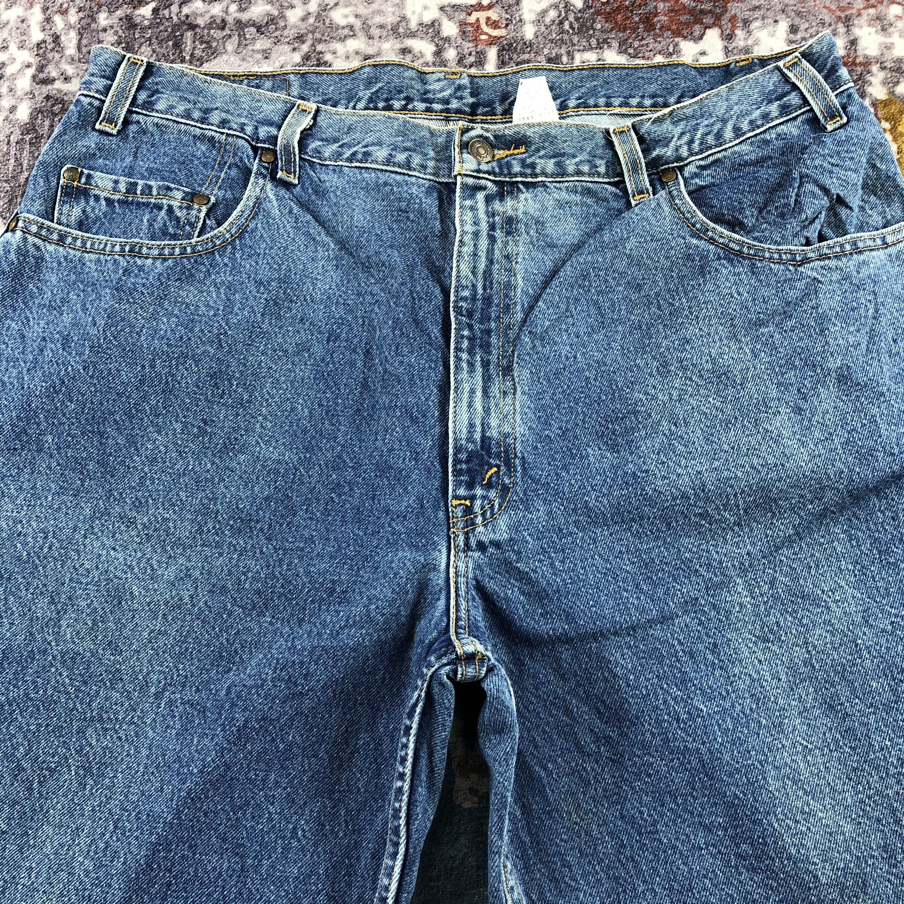 Levi's × Vintage 90s Vintage Baggy Levis 545 Jeans-JM3177 Size US 40 / EU 56 - 3 Thumbnail