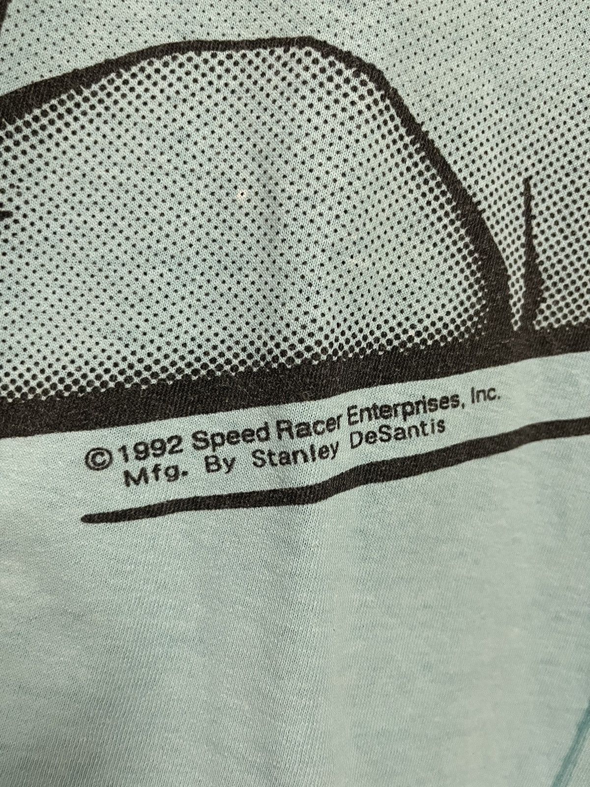 Band Tees × Vintage Vintage Speed Racer 90s AOP t shirt anime 1992 Size US L / EU 52-54 / 3 - 4 Thumbnail