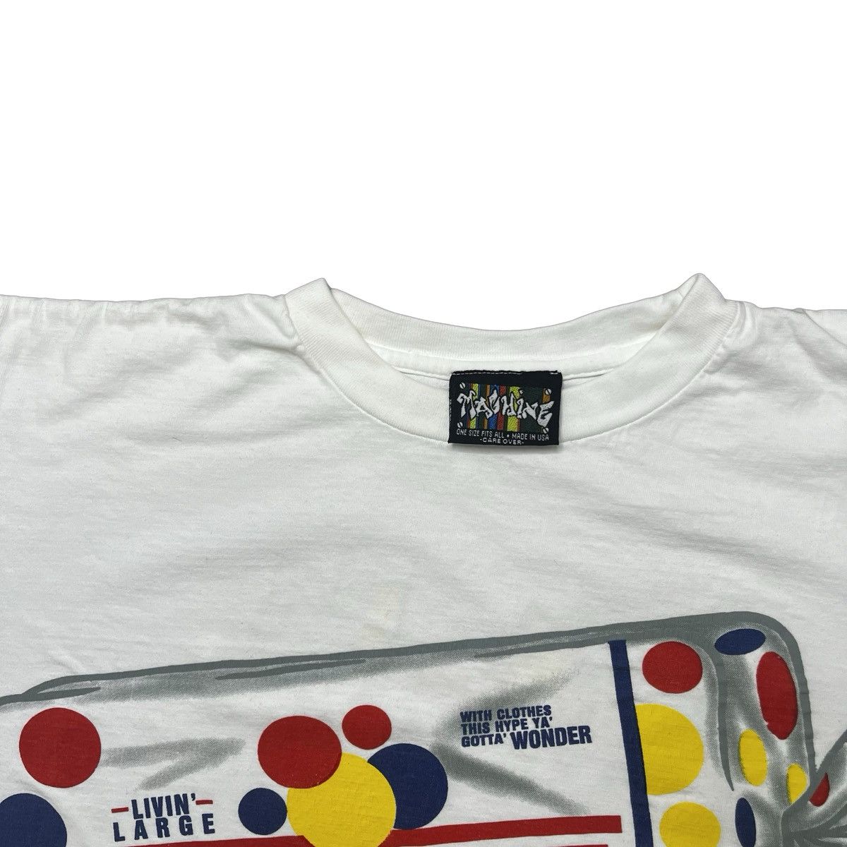 Vintage vintage wonder bread, machine single stitch T-shirt Size US XL / EU 56 / 4 - 5 Thumbnail