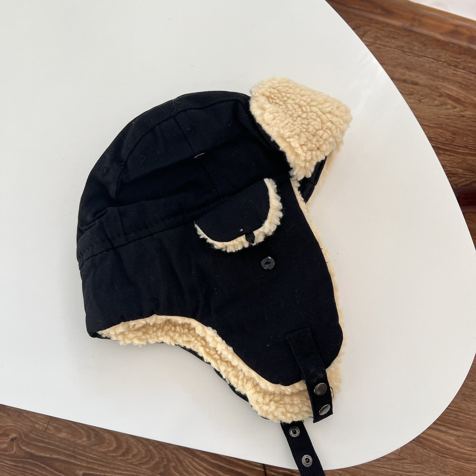 Japanese Brand Vintage Y2K ushanka Fleece hat Japanese Size ONE SIZE - 1 Thumbnail