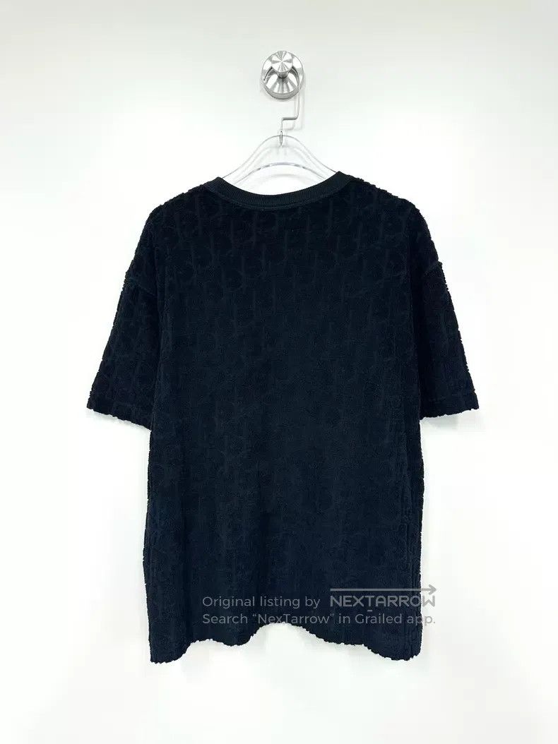 Dior Dior Black old flower full-print logo towel short sleeves Size US XS / EU 42 / 0 - 2 Thumbnail