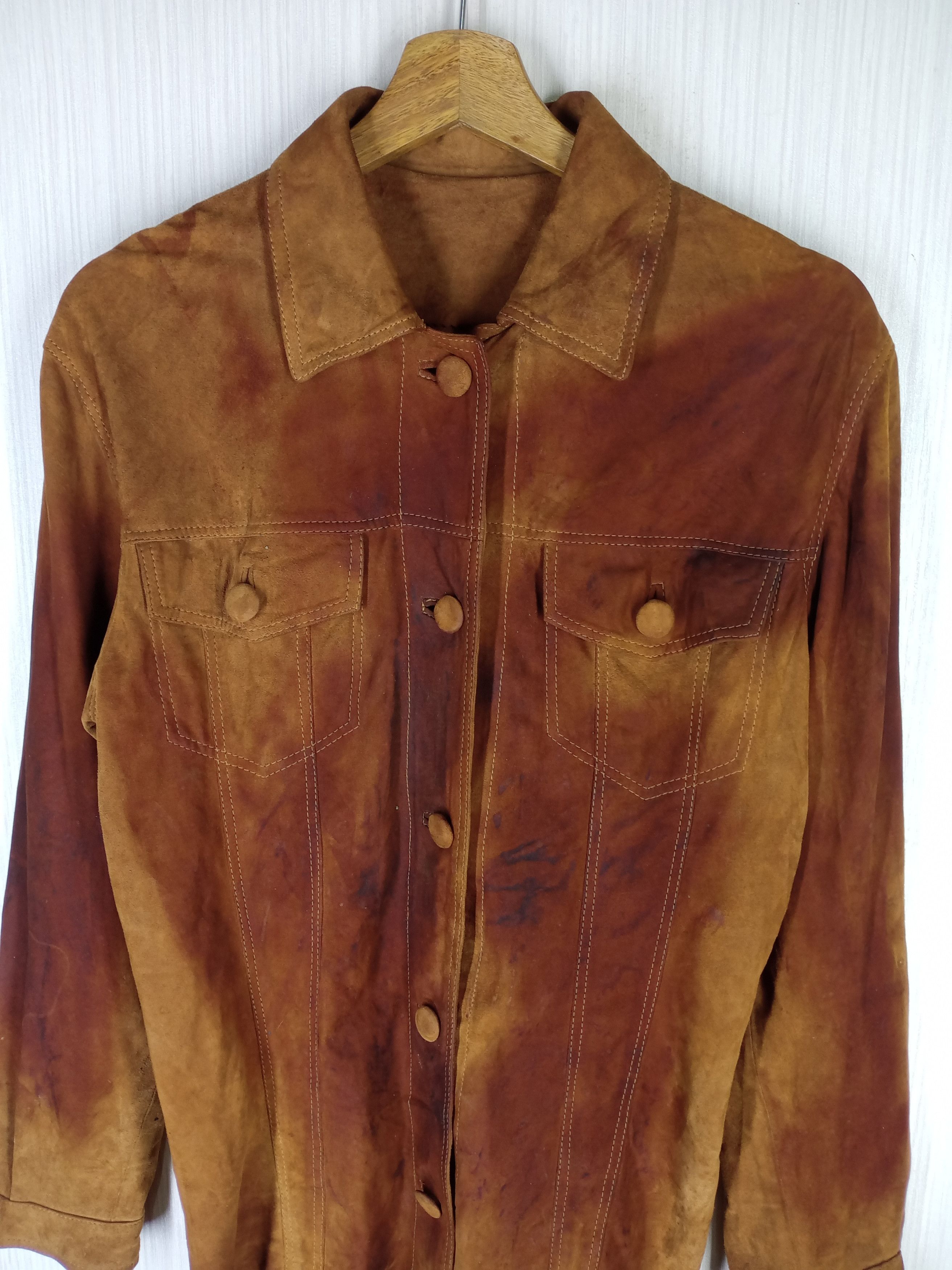 Vera Pelle Rare Vintage 80s Vera Pelle Genuine Leather Jacket Size US S / EU 44-46 / 1 - 2 Thumbnail