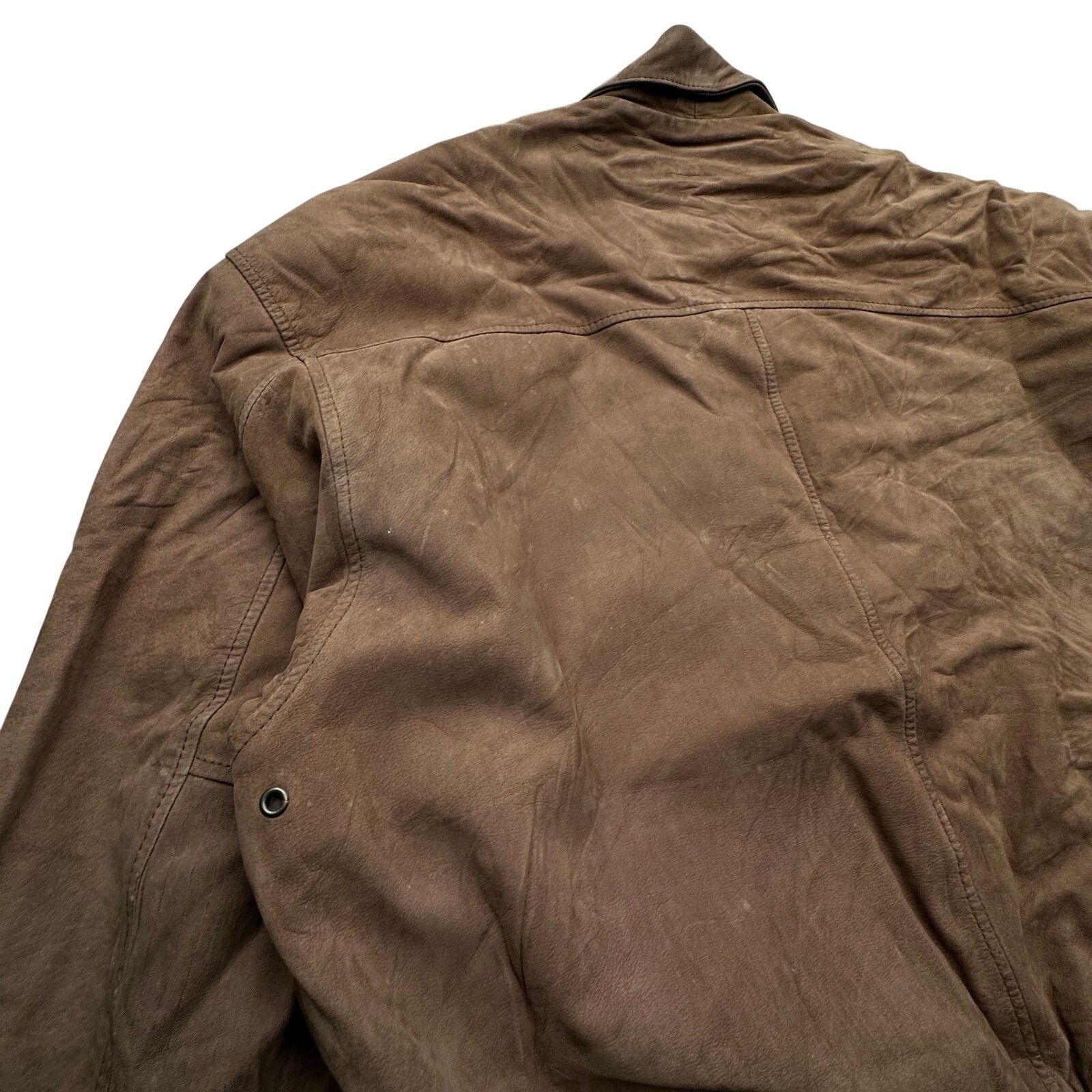 G-III Vintage Global Identity GIII Leather Aviator Bomber Jacket L Size US L / EU 52-54 / 3 - 9 Thumbnail