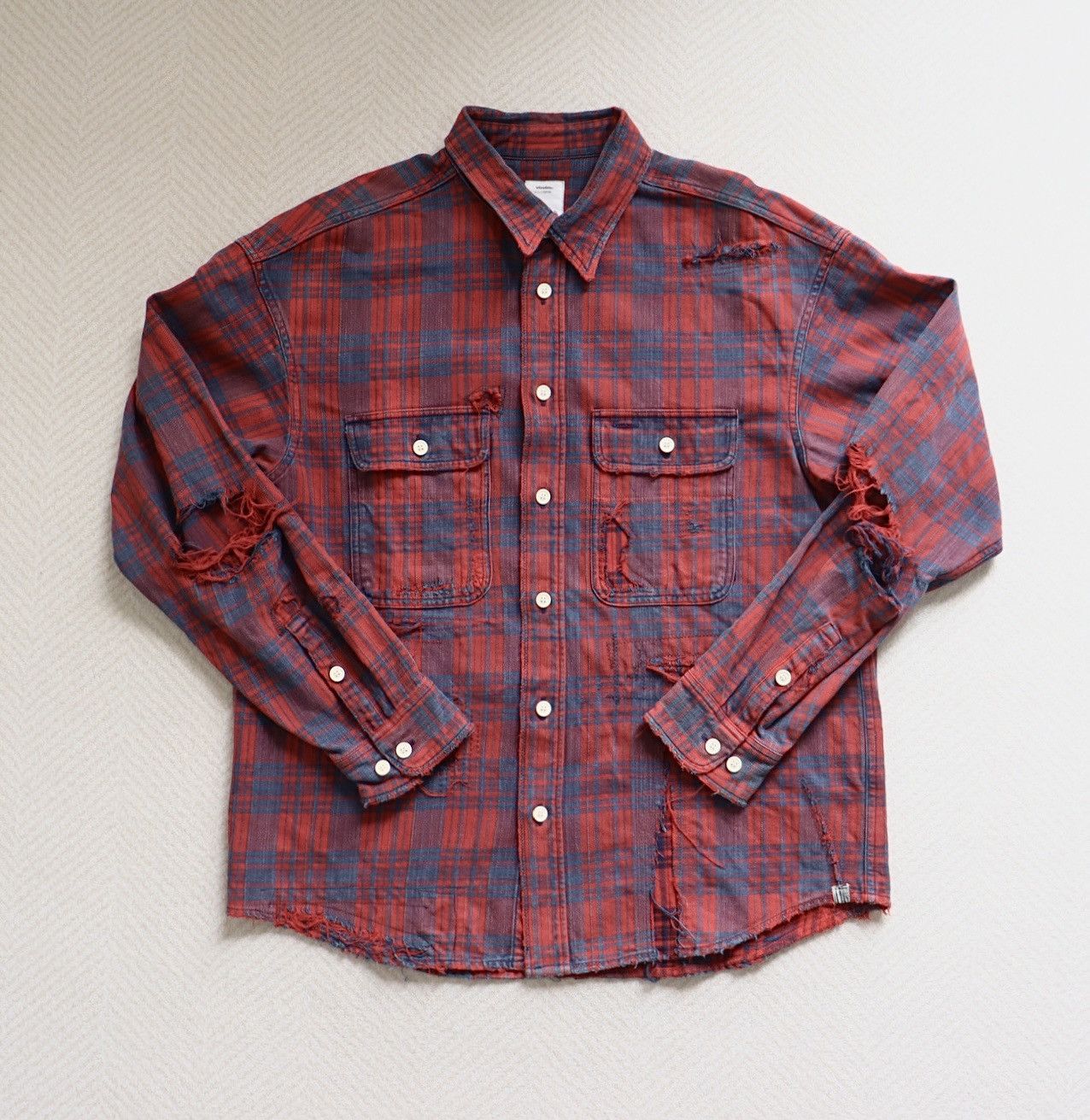 Visvim VISVIM 21SS LUMBER CHECK CRASH Size US M / EU 48-50 / 2 - 2 Thumbnail