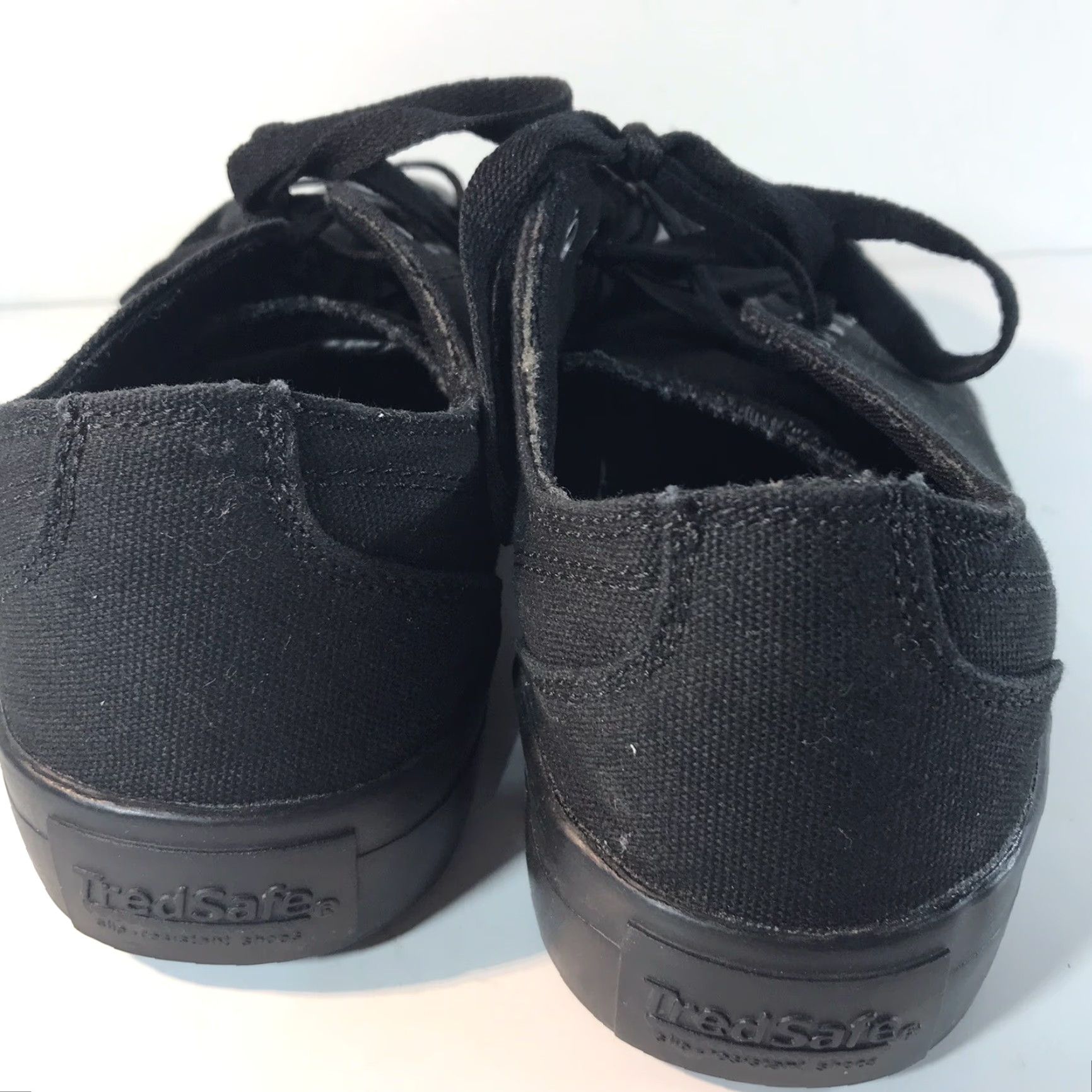 Vintage TredSafe Enduro Pro Sneakers Mens Size 7W Black Slip Resistant Casual Workwear Size US 7 / EU 40 - 4 Thumbnail