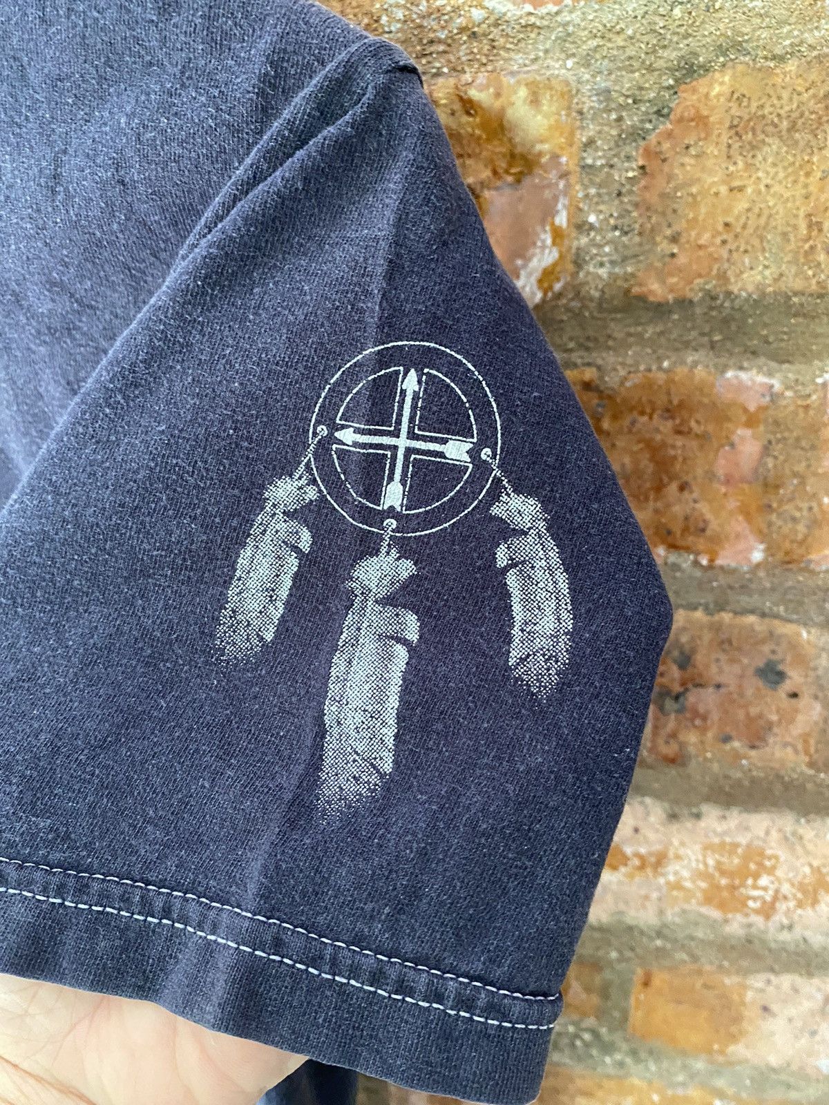 The Flat Head 2000s Goros native indigo tee Size US XS / EU 42 / 0 - 8 Thumbnail