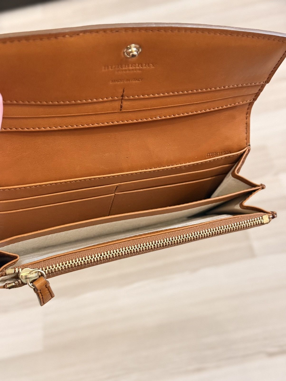 Burberry Prorsum Burberry Prorsum SS12 Tribal Runway Continental Flap Wallet Size ONE SIZE - 7 Thumbnail