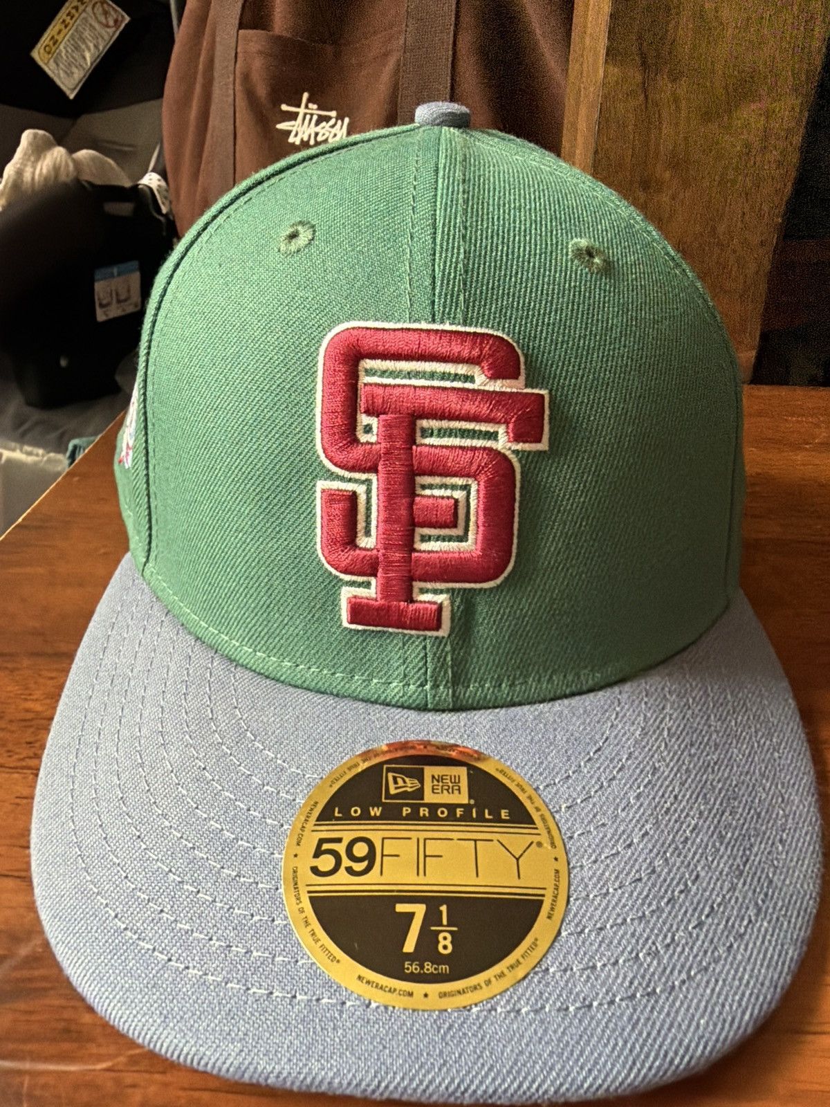 New Era San Francisco Giants Green Gemstone 59FIFTY Fitted Hat 7 1/8 Size ONE SIZE - 1 Thumbnail