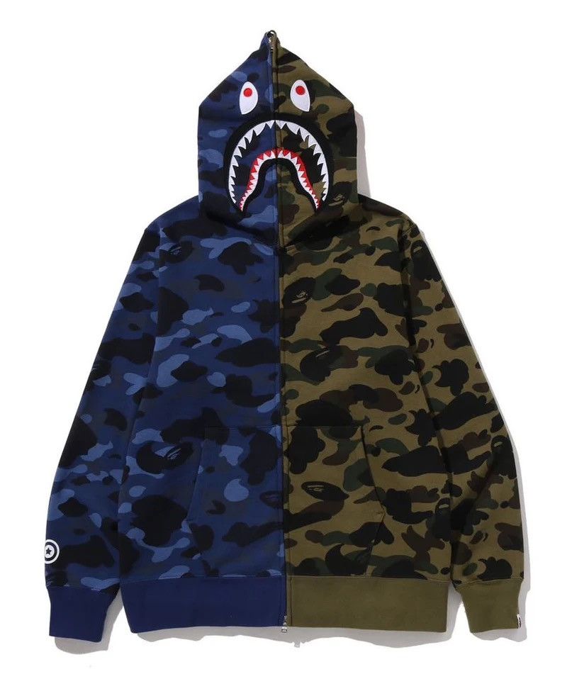 Bape Shark Zip Hoodie