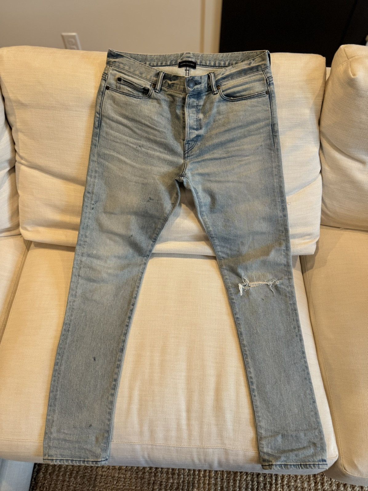 John Elliott John Elliott Cast 2 Slim Jeans Size US 31 - 3 Thumbnail