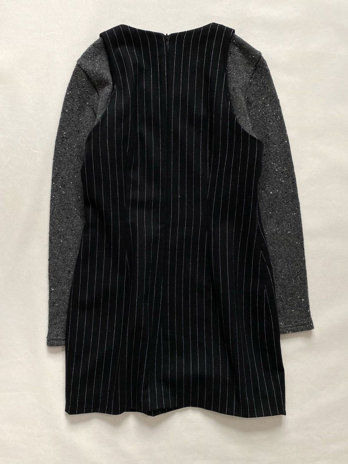 Dolce & Gabbana × Vintage Dolce & Gabbana Vintage Stripped Wool Dress Sirena Style Size M / US 6-8 / IT 42-44 - 8 Thumbnail