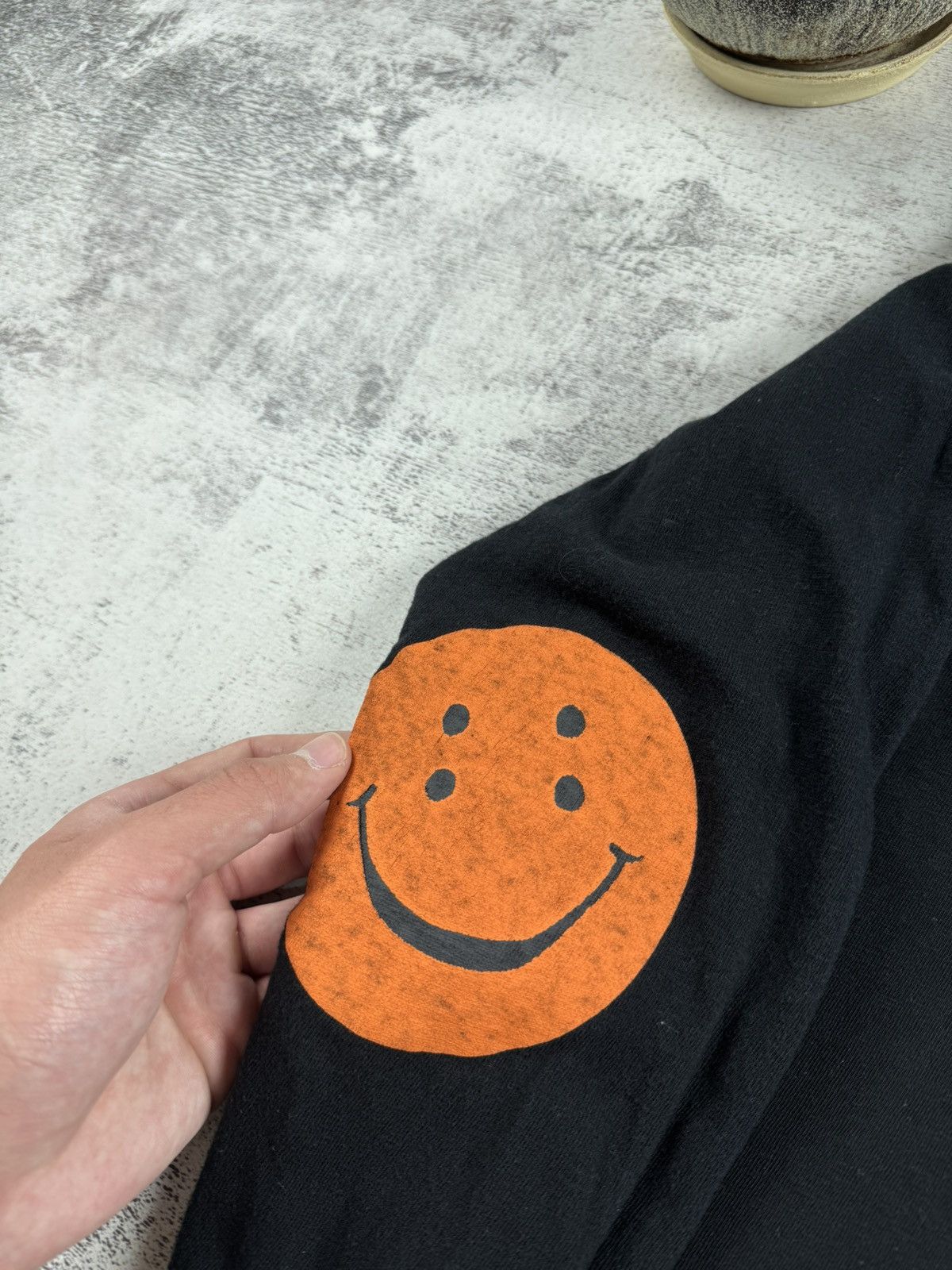 Kapital KAPITAL Smiley Patch x Gauze Tenjiku Chef Long-Sleeve Japan T Shirt Jersey Size US L / EU 52-54 / 3 - 9 Thumbnail