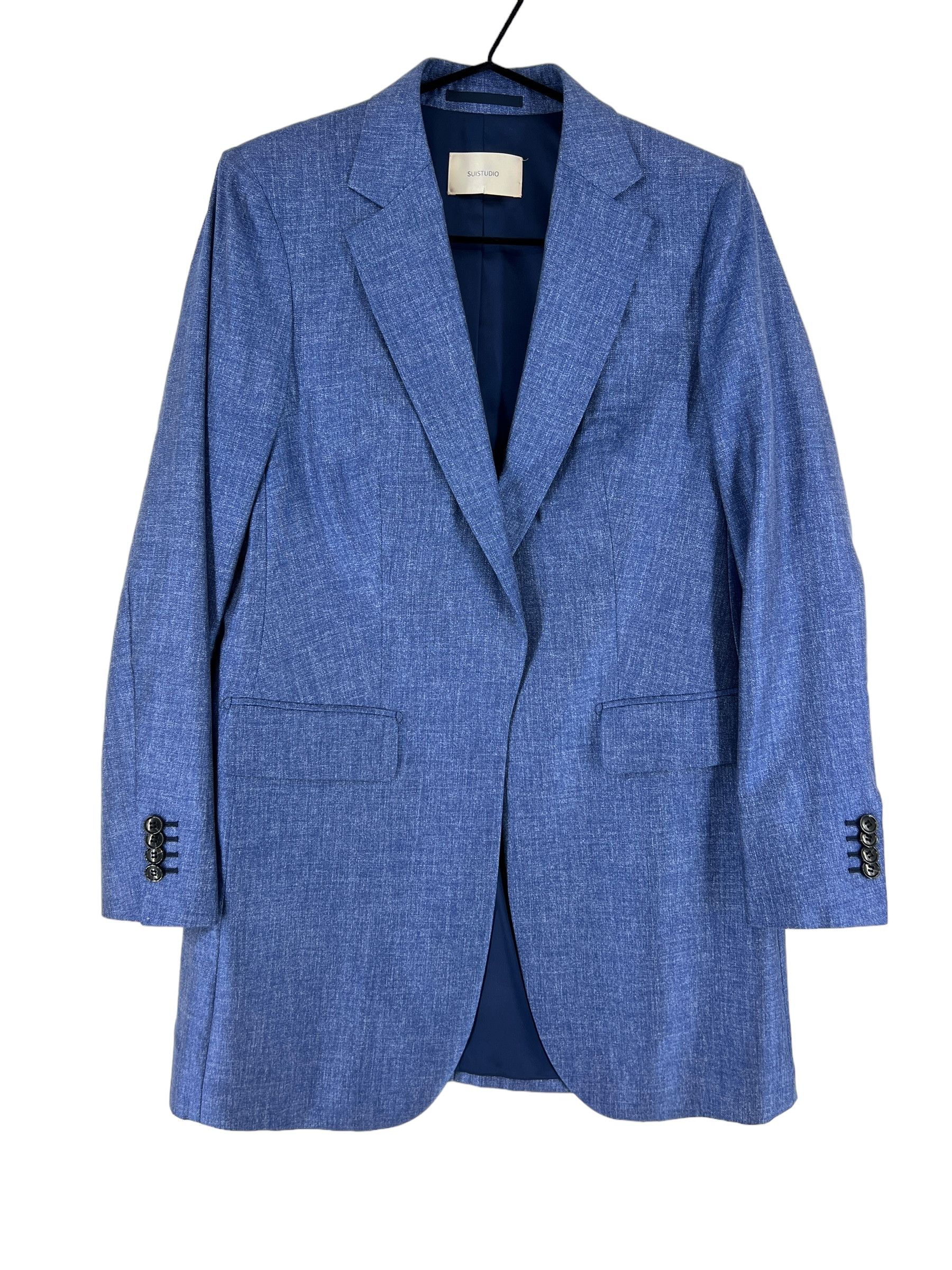 Other Bobe Silk 2 Piece Suit Size EU:38R; UK:12; US:8 - W30 L30 Size M / US 6-8 / IT 42-44 - 2 Thumbnail