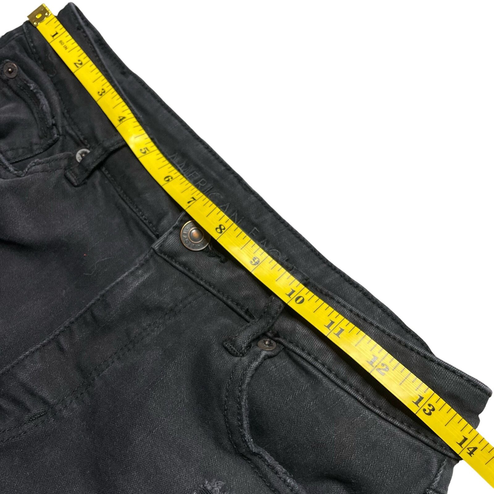 American Eagle Outfitters American Eagle Denim Cut Offs Size 30" / US 8 / IT 44 - 8 Thumbnail
