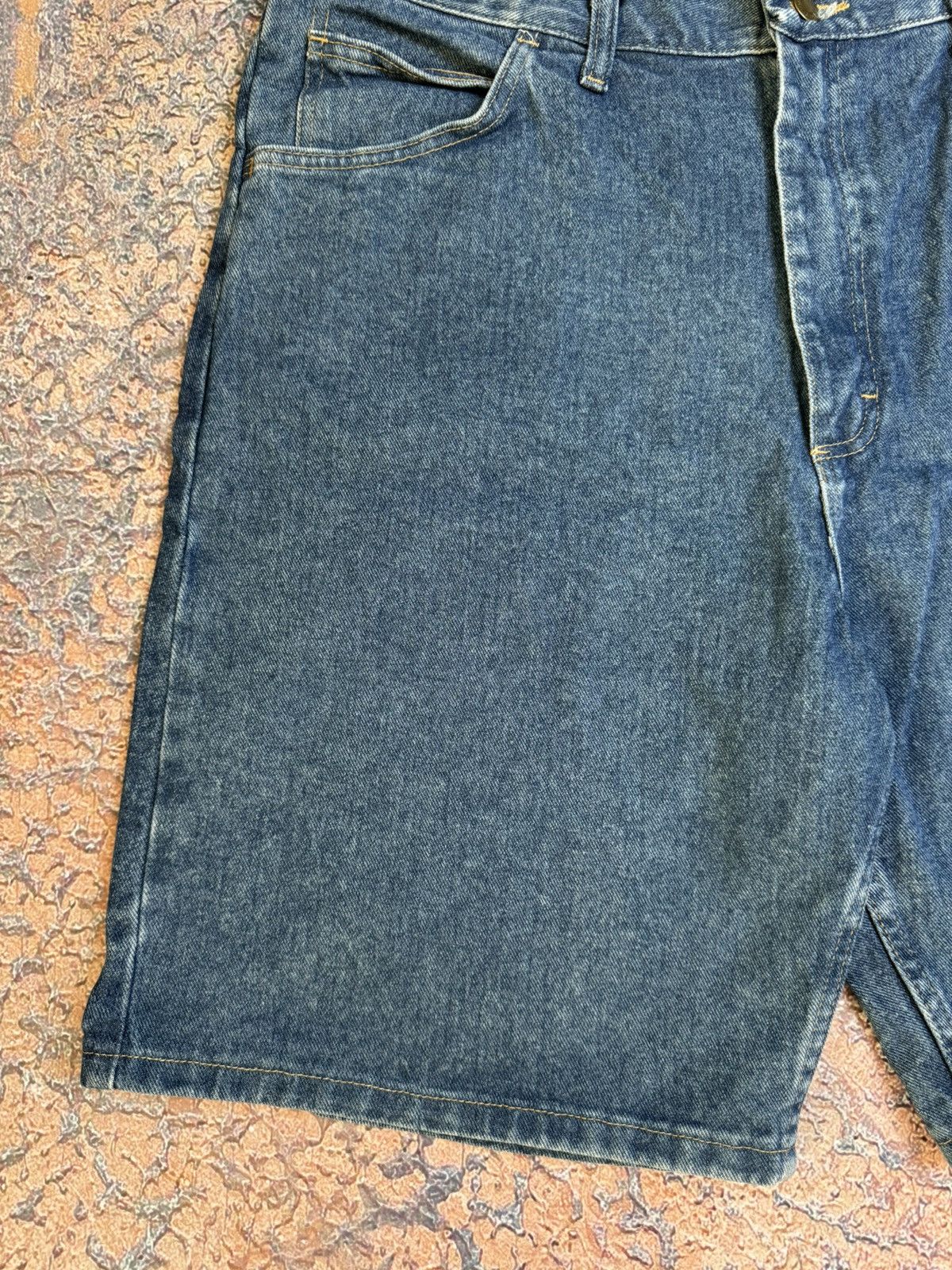 Vintage × Wrangler Vintage Y2K Wrangler Jorts Jean Essential Shorts Size US 36 / EU 52 - 3 Thumbnail
