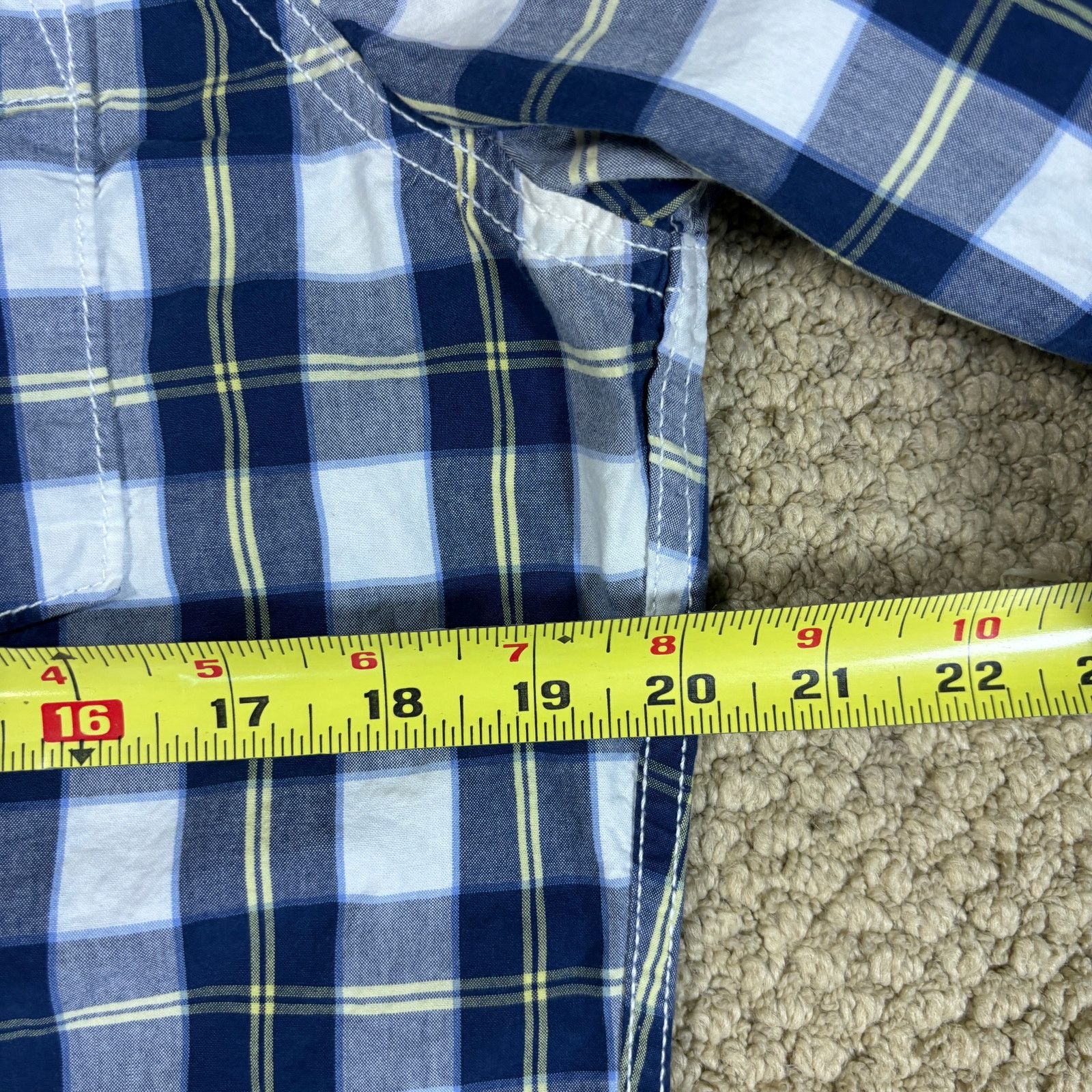 Abercrombie & Fitch vintage y2k 2000s Abercrombie and Fitch plaid longsleeve Lg Size US L / EU 52-54 / 3 - 5 Thumbnail