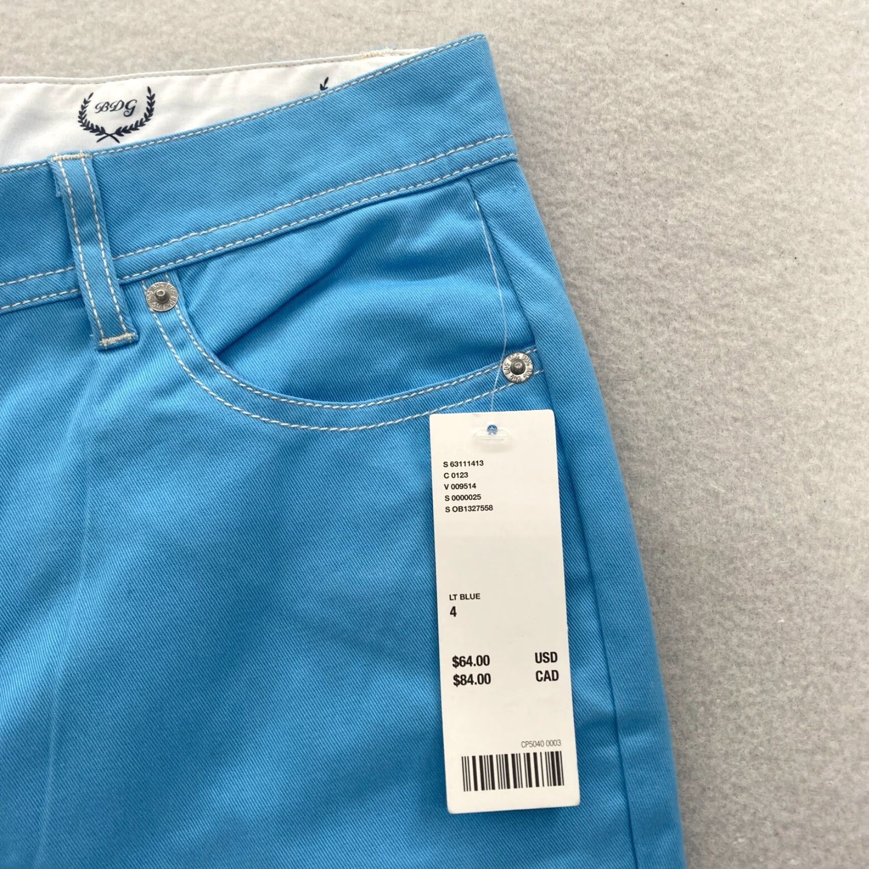 Bdg BDG Urban Outfitters Flared Leg Cargo Pants Women 4 Blue Stretch Ankle Grunge Jeans & Pants Size 27" / US 4 / IT 40 - 4 Thumbnail
