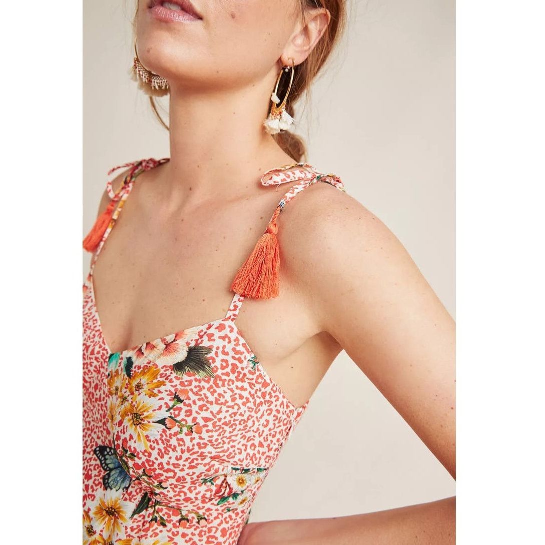 Anthropologie New Farm Rio for Anthropologie Verbena Midi Dress $198 XS Size XS / US 0-2 / IT 36-38 - 2 Thumbnail