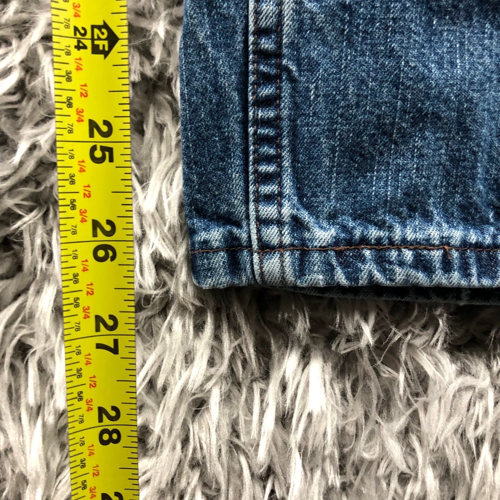 Vintage Riders Jeans Women Size 8 High Rise Dark Wash Denim Straight Blue Size 30" / US 8 / IT 44 - 3 Thumbnail