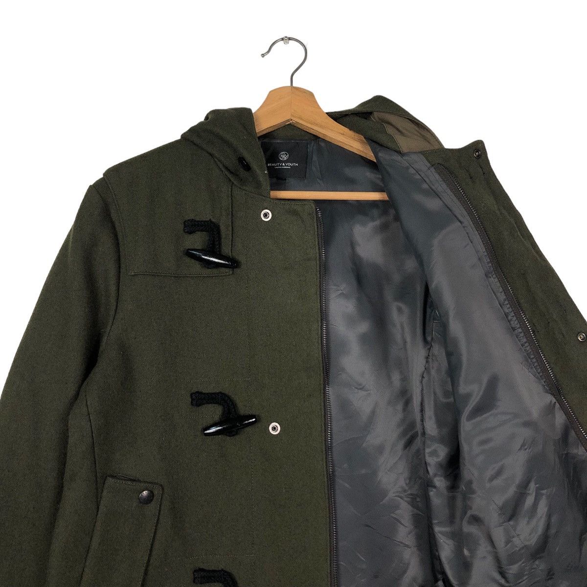 Issey Miyake 🔥Vintage Biker Jacket Wool Beauty & Youth United Arrow Size US L / EU 52-54 / 3 - 13 Thumbnail