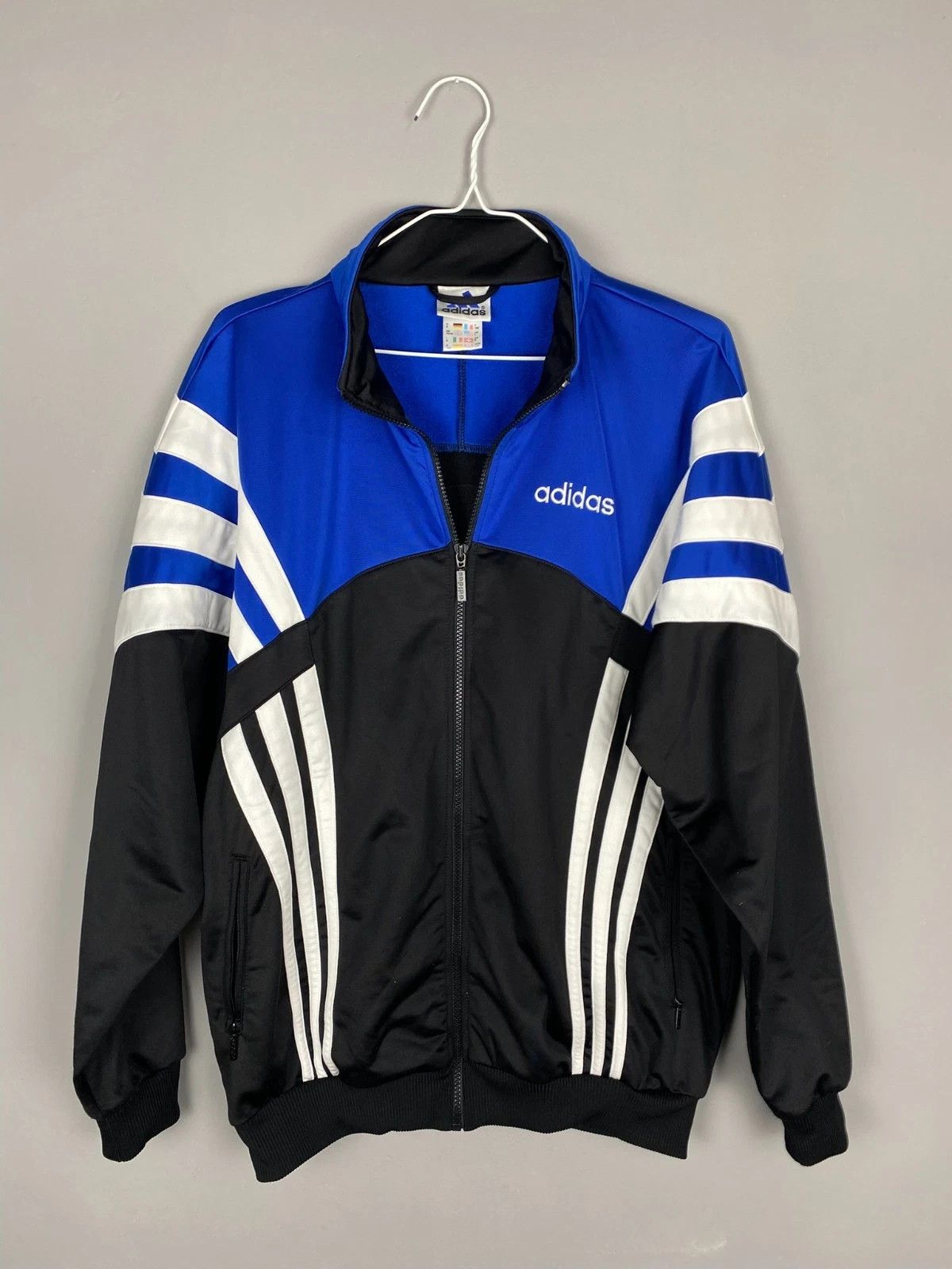 Adidas × Vintage Adidas vintage archive punk track jacket 90s red