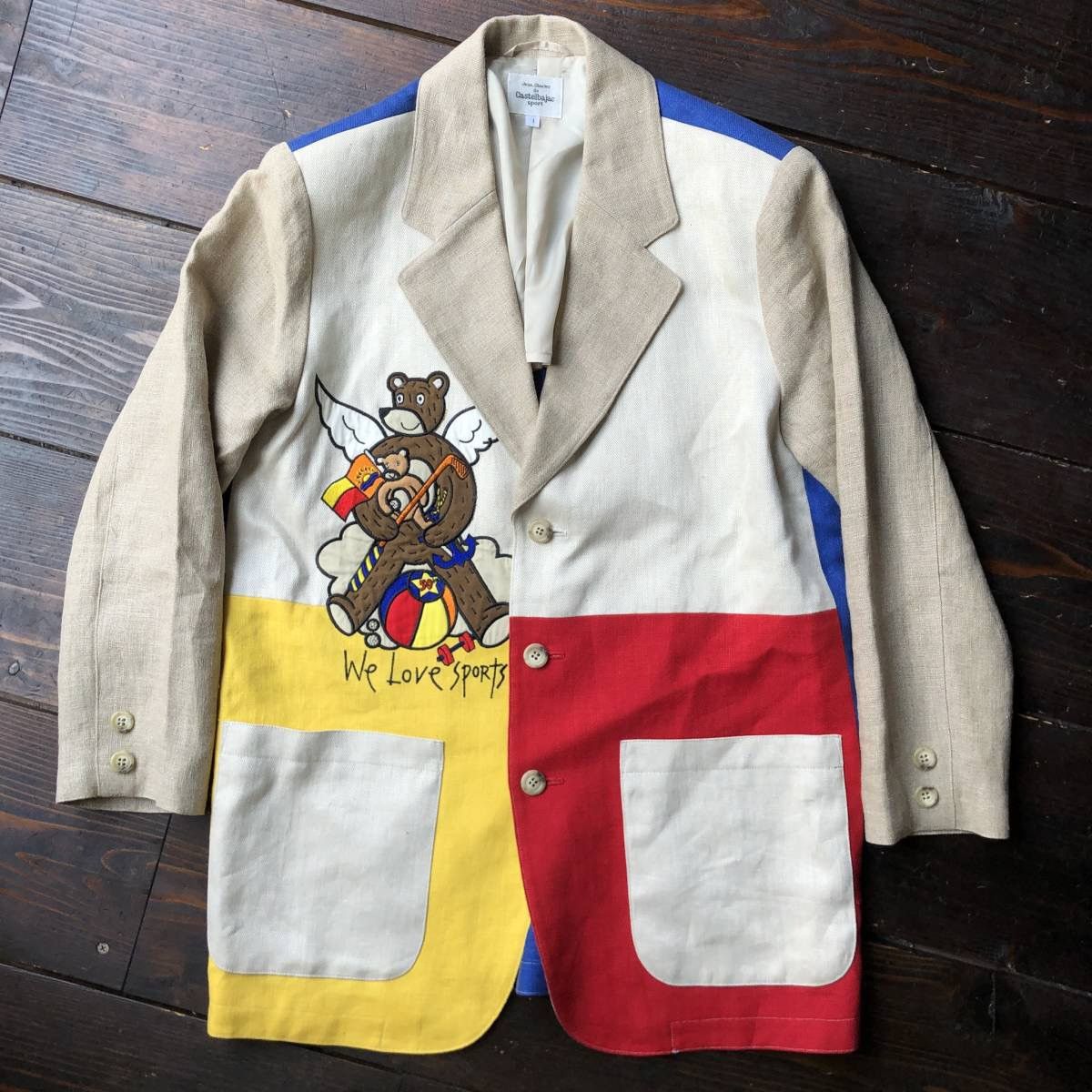 Hysteric Glamour 💥Japanese Fashion Designer Castlebajac Patchwork Jacket Size US M / EU 48-50 / 2 - 1 Thumbnail