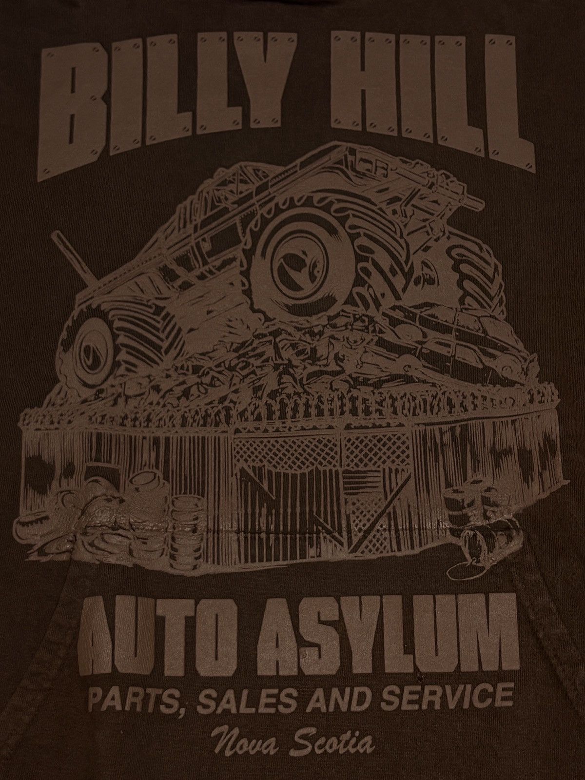 Billy Hill 2021 Billy Hill Auto Asylum Diamond Plated Puff Print Hoodie Size US XL / EU 56 / 4 - 5 Thumbnail