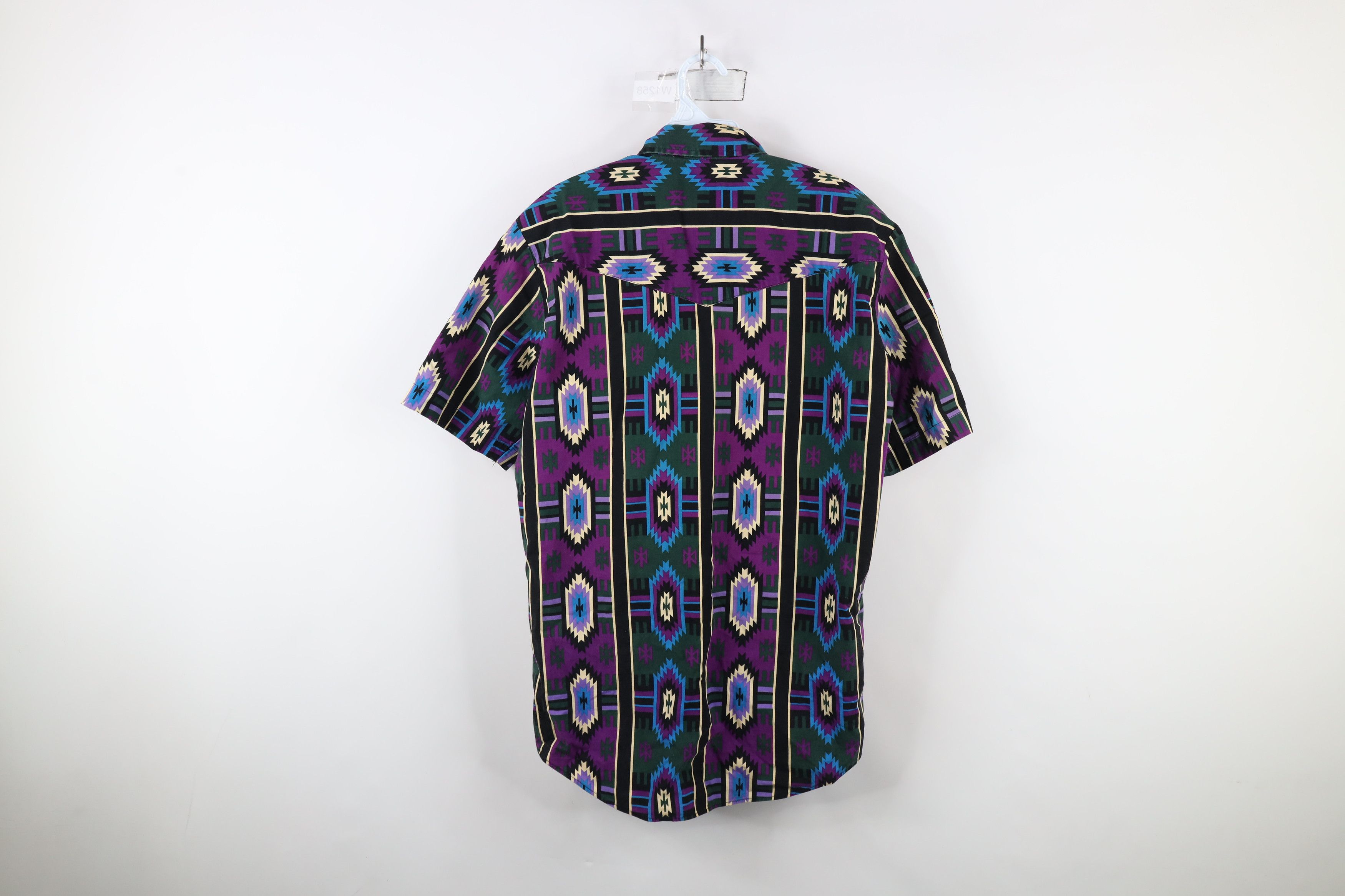 Vintage Vintage 90s Streetwear Southwestern Western Button Shirt Size US L / EU 52-54 / 3 - 9 Thumbnail