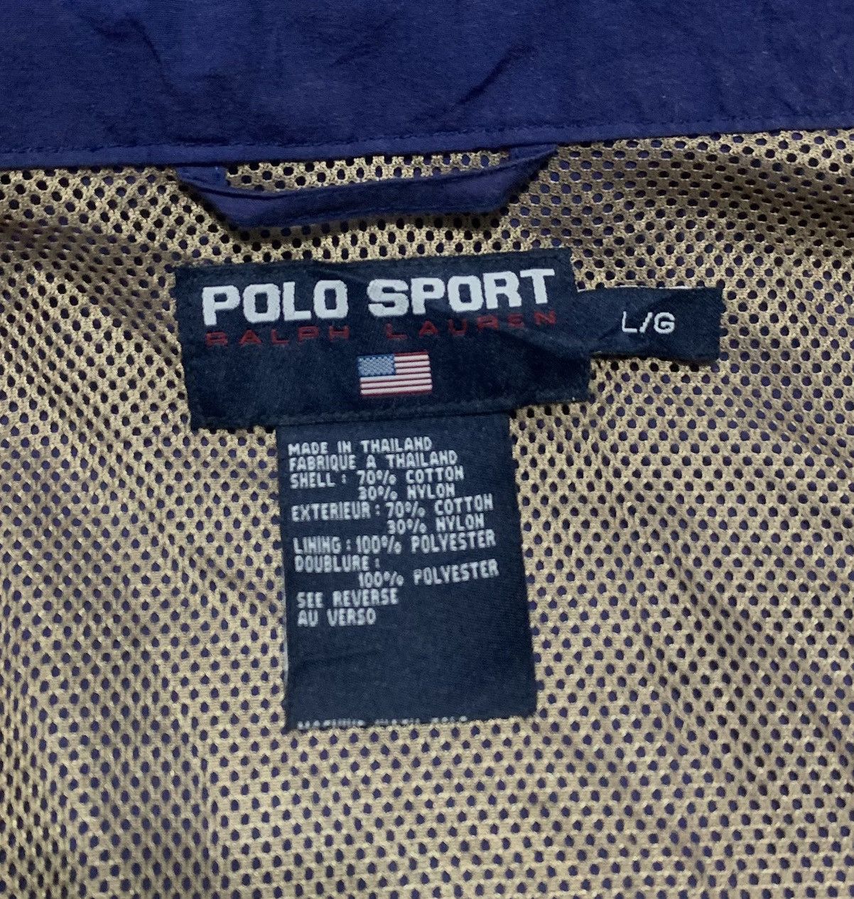 Polo Ralph Lauren Vintage 90s Polo Sport Ralph Lauren Jacket Size US L / EU 52-54 / 3 - 9 Thumbnail