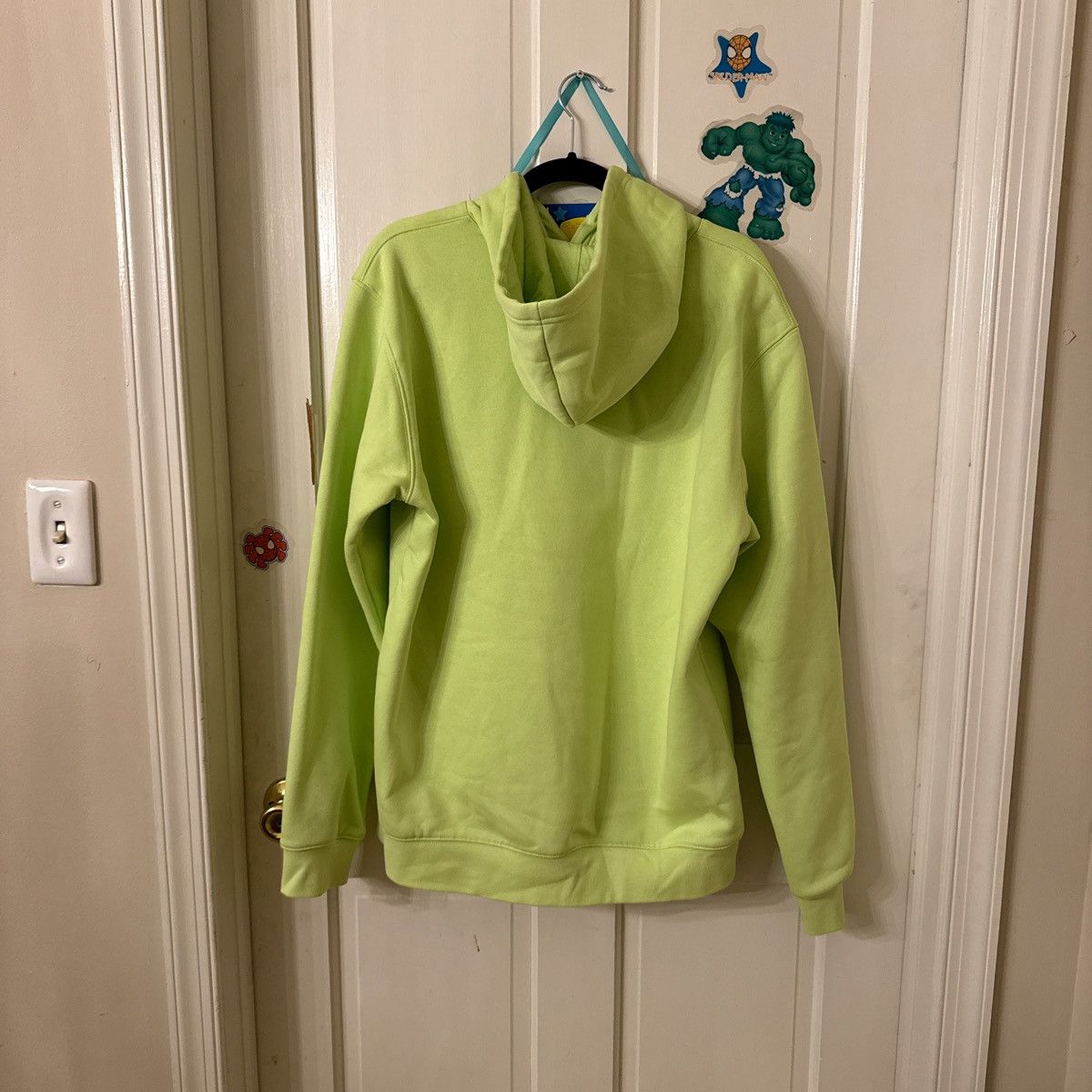 Adidas Neon Adidas Hoodie Size US XL / EU 56 / 4 - 2 Thumbnail