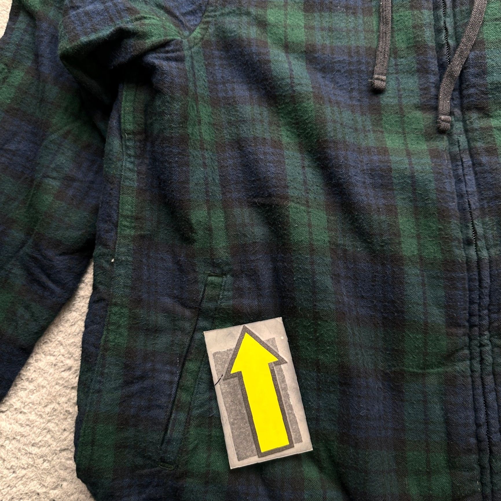 Vintage LL Bean Plaid Flannel Sherpa-Lined Zip Hoodie Jacket Womens Medium Green Hoodie Jacket Womens Medium Green 505453 Size M / US 6-8 / IT 42-44 - 6 Thumbnail