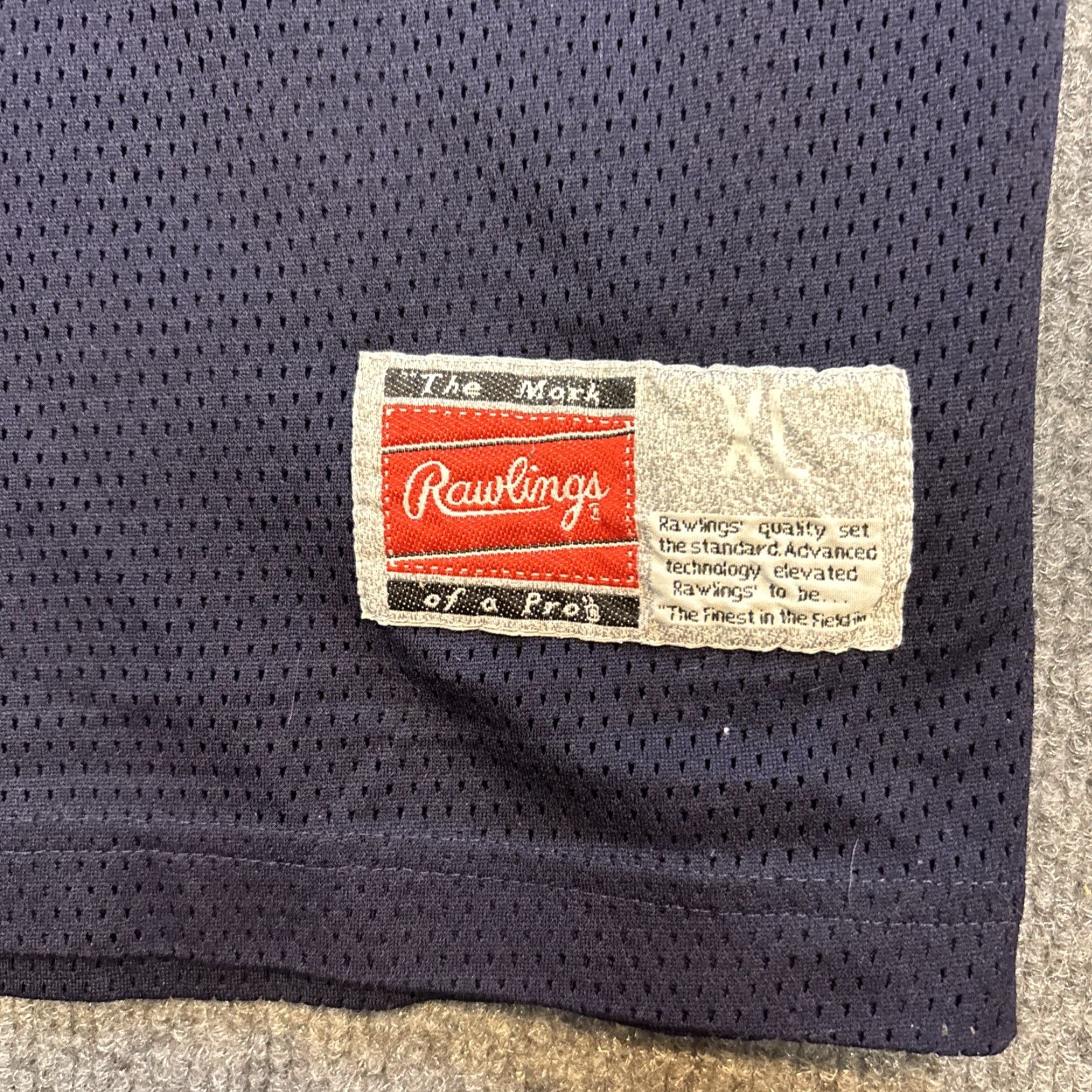 Vintage VINTAGE Rawlings Pullover Baseball Jersey Nike? Size US XL / EU 56 / 4 - 2 Thumbnail