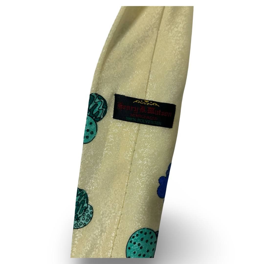 Vintage VTG pictures tie #1176 Size ONE SIZE - 2 Thumbnail